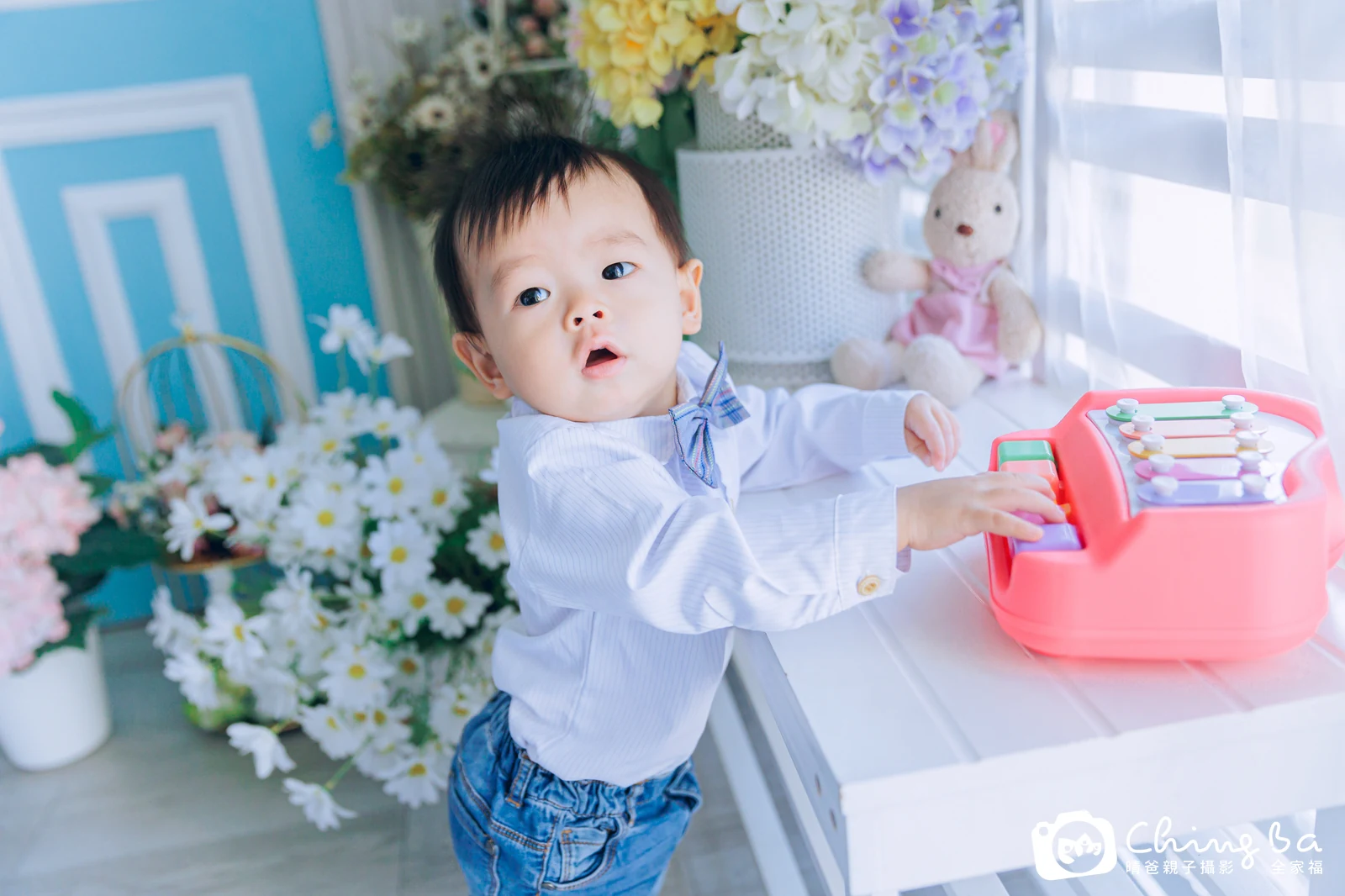 圓寶的抓周時光——晴爸親子攝影