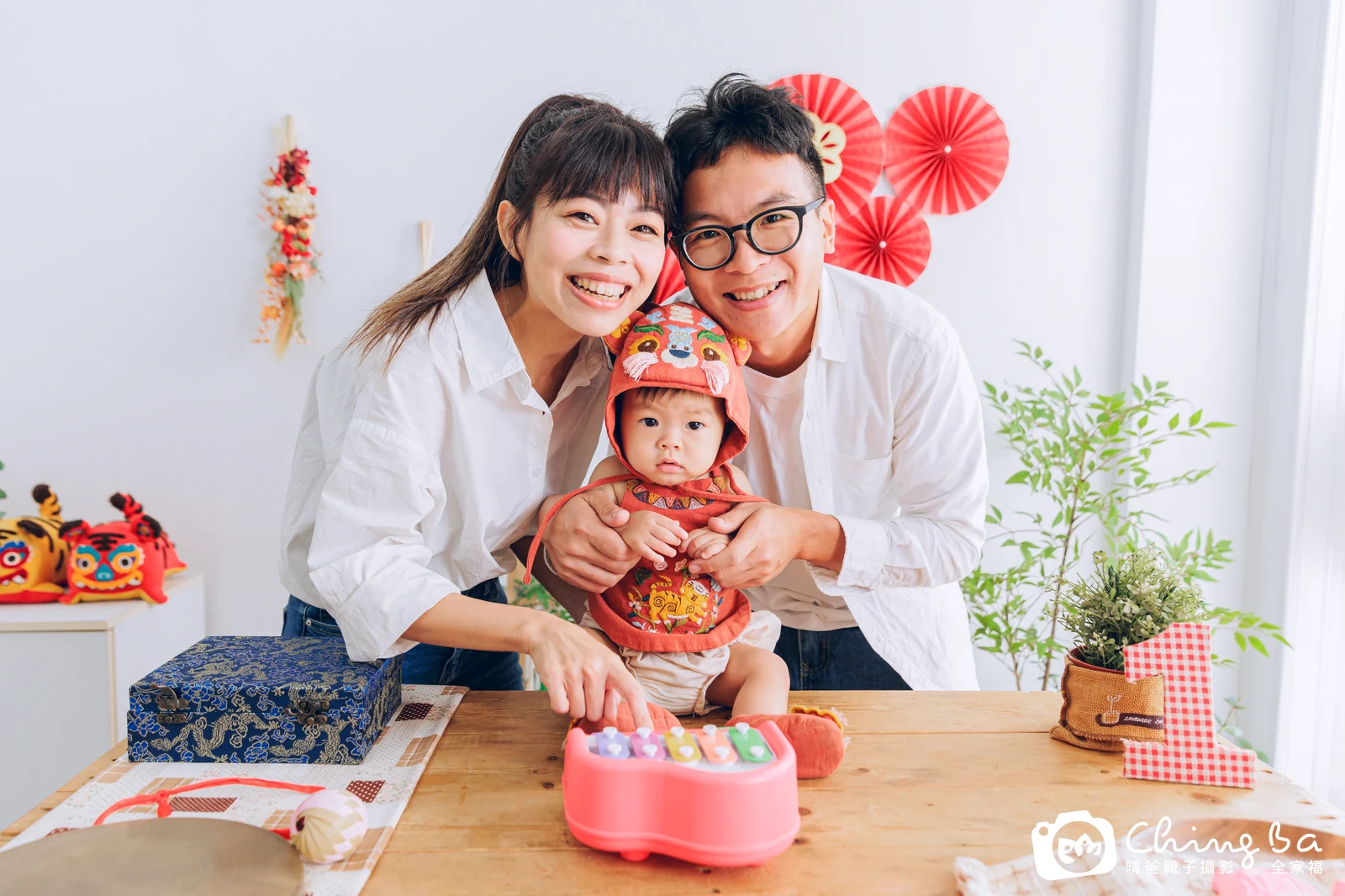 圓寶的抓周時光——晴爸親子攝影