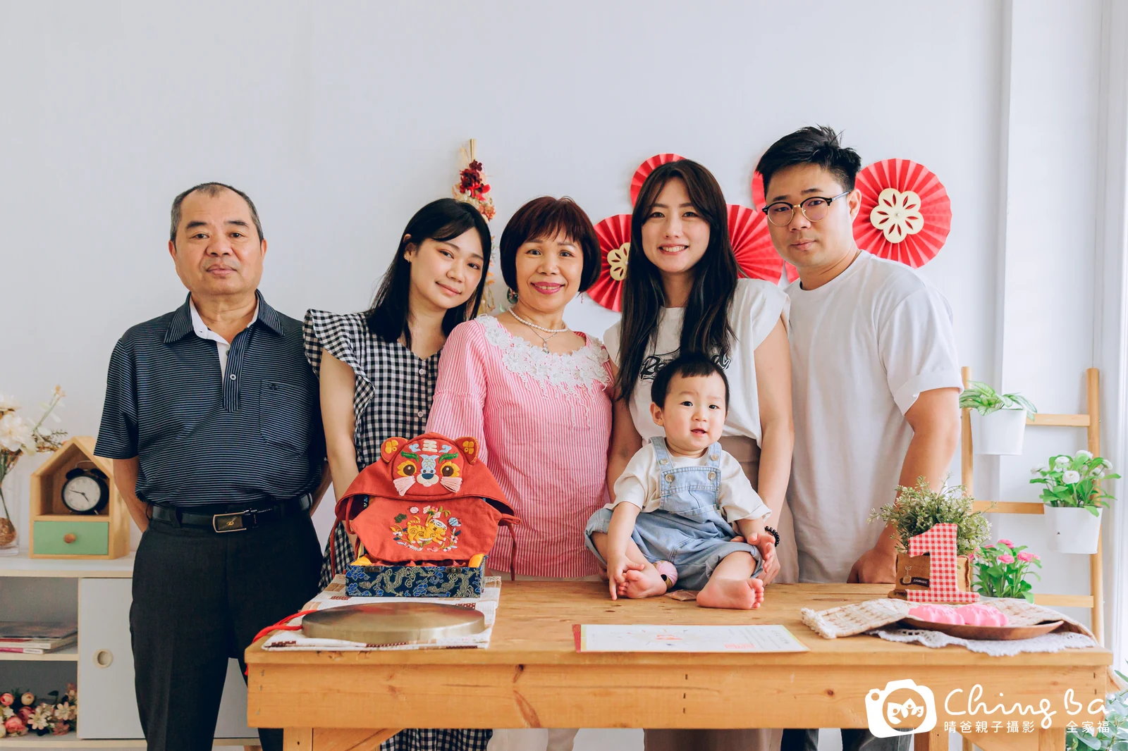 小家庭抓周拍作品｜2023 年夏季｜晴爸親子攝影