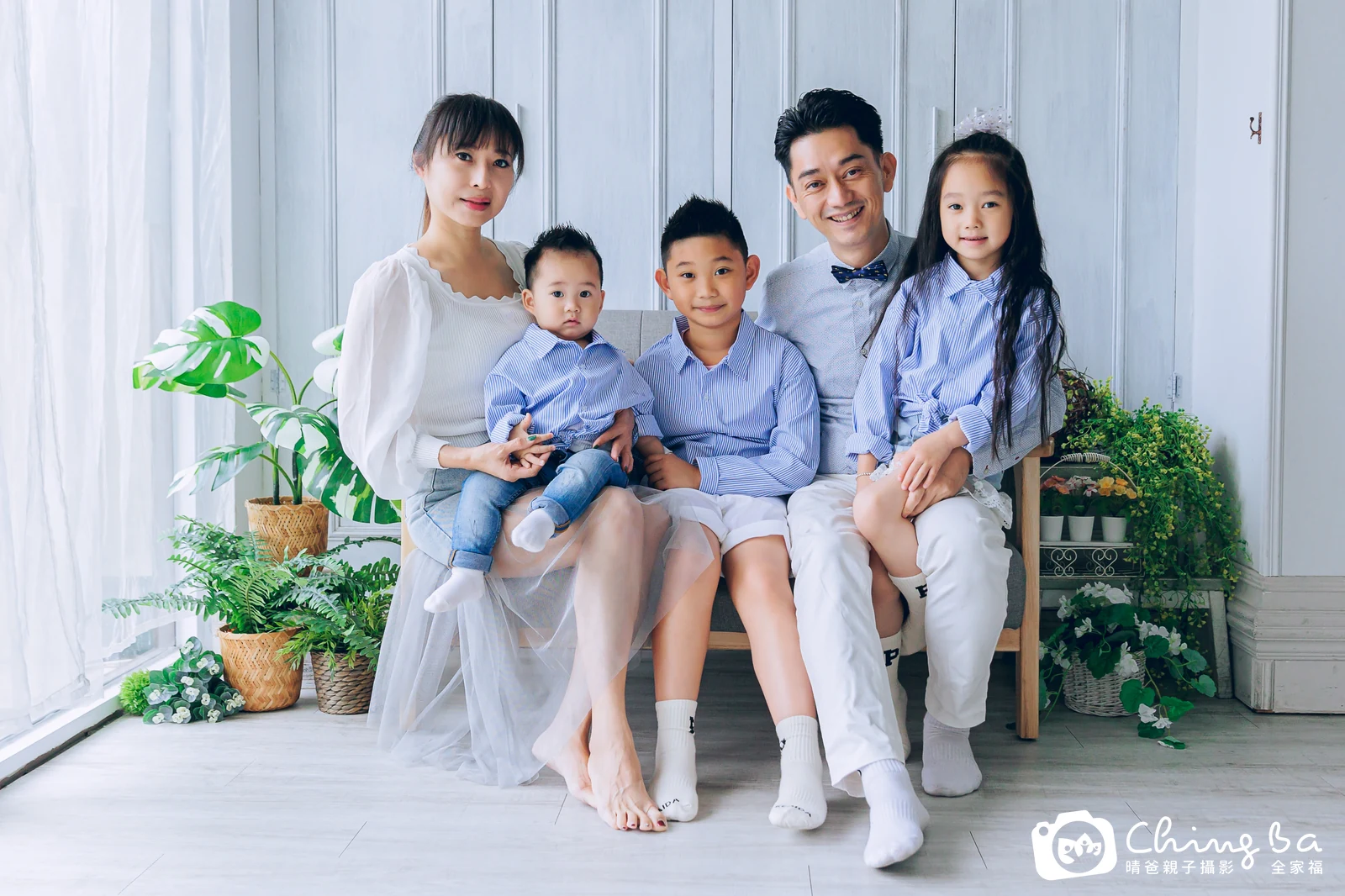 澄的台中小家庭抓周拍攝現場