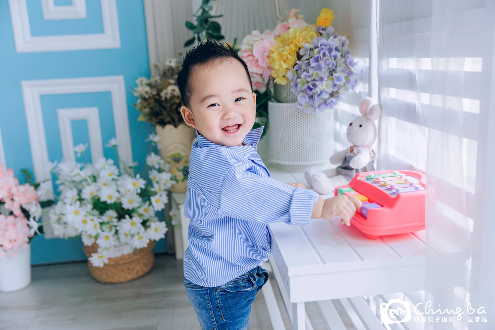 小家庭抓周拍作品｜2023 年春季｜晴爸親子攝影