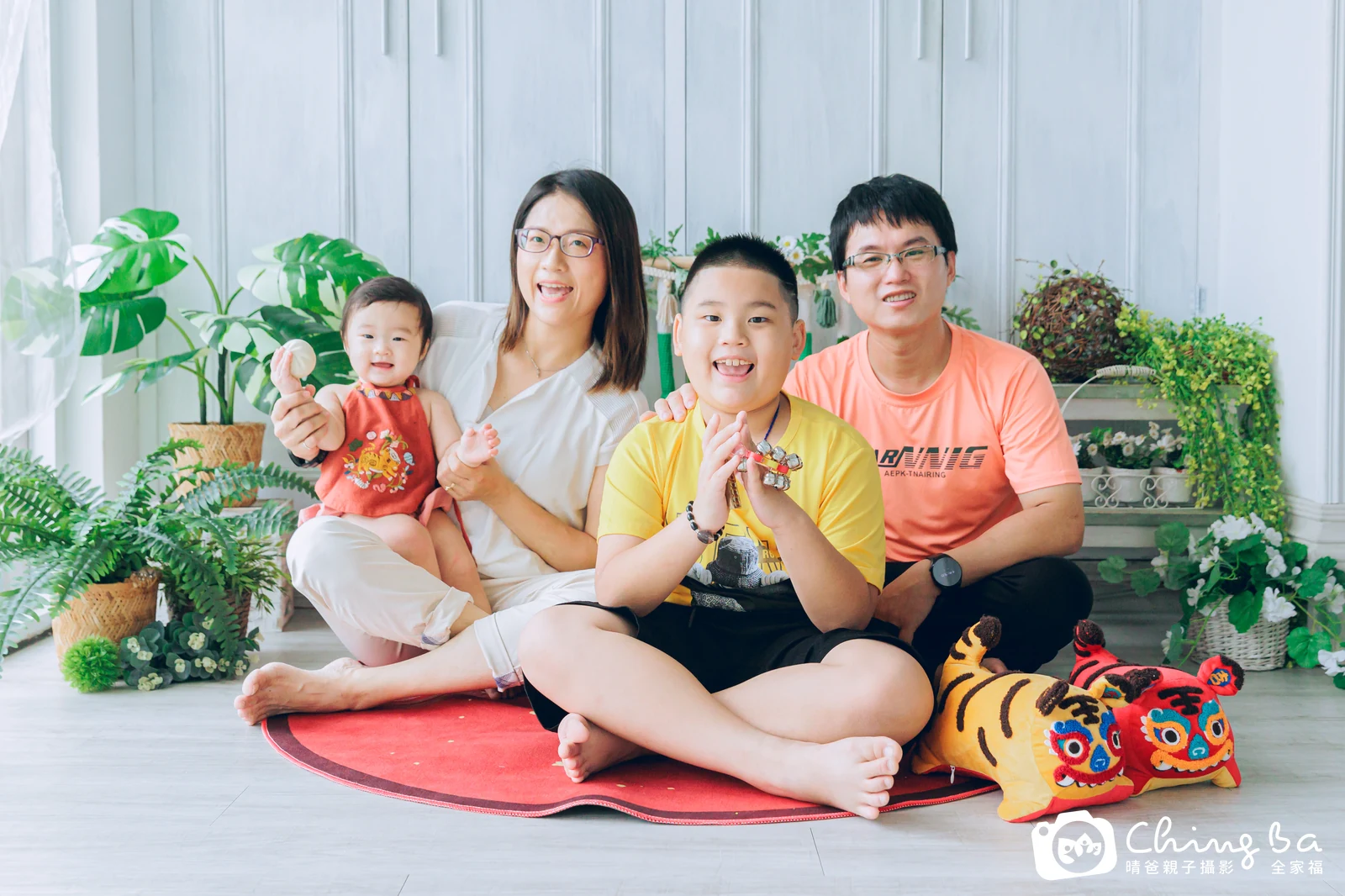 鈞周歲抓周儀式的紀錄(2022 年秋季)