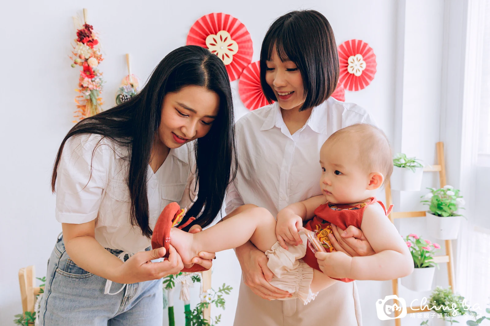 晨晨的抓周時光——晴爸親子攝影