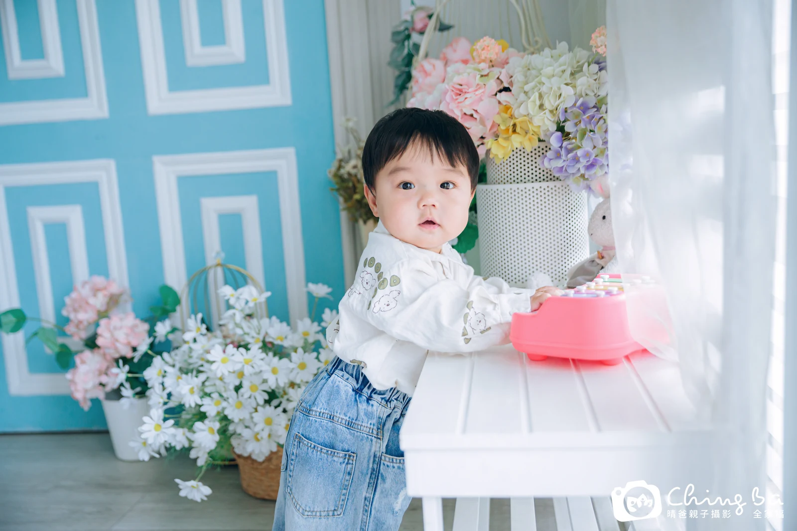 安安的抓周時光——晴爸親子攝影