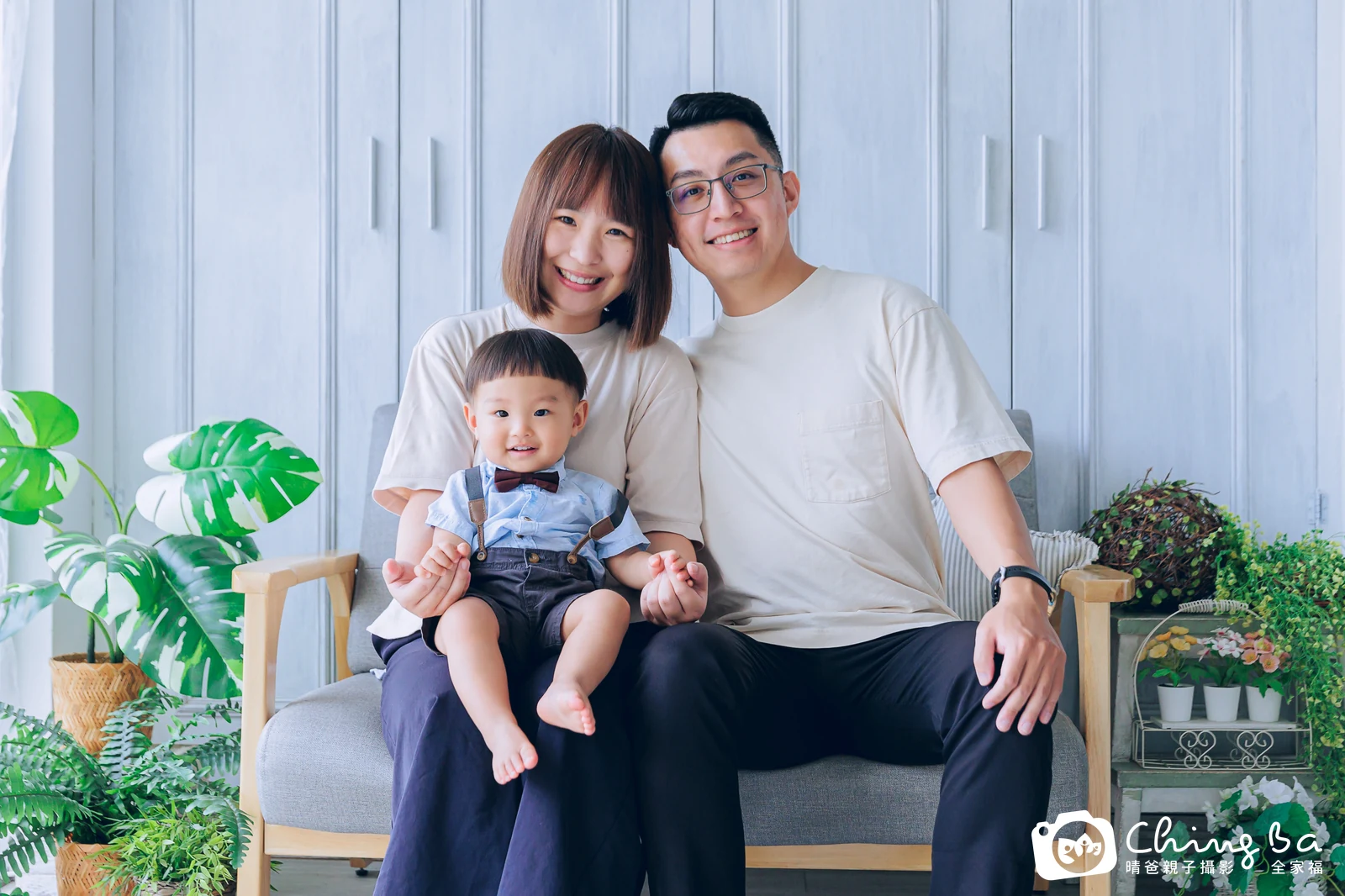 阿睿睿 約 1 歲寶貝 台中小家庭抓周紀念照｜晴爸親子攝影