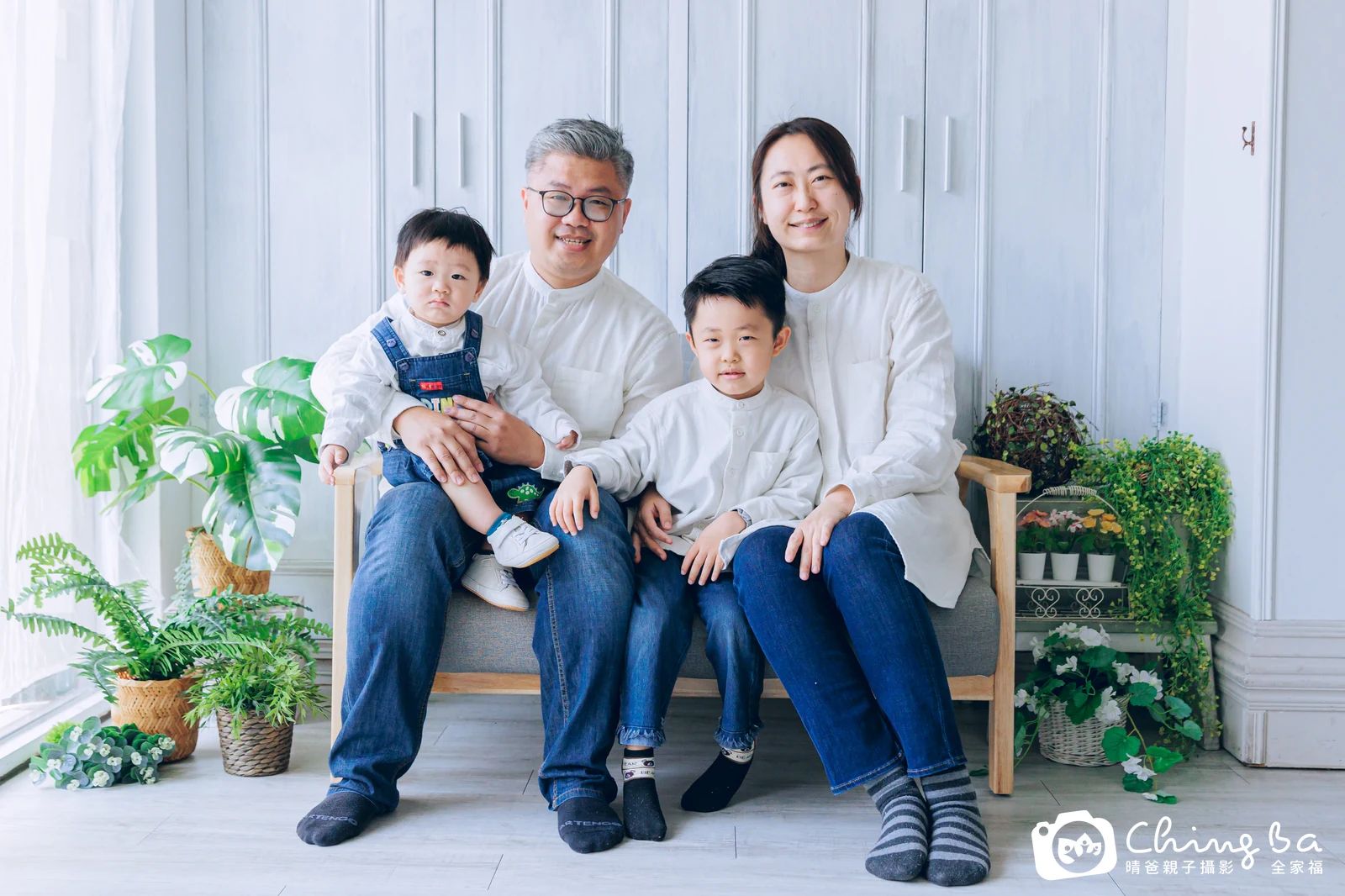 亮亮的台中小家庭抓周拍攝現場