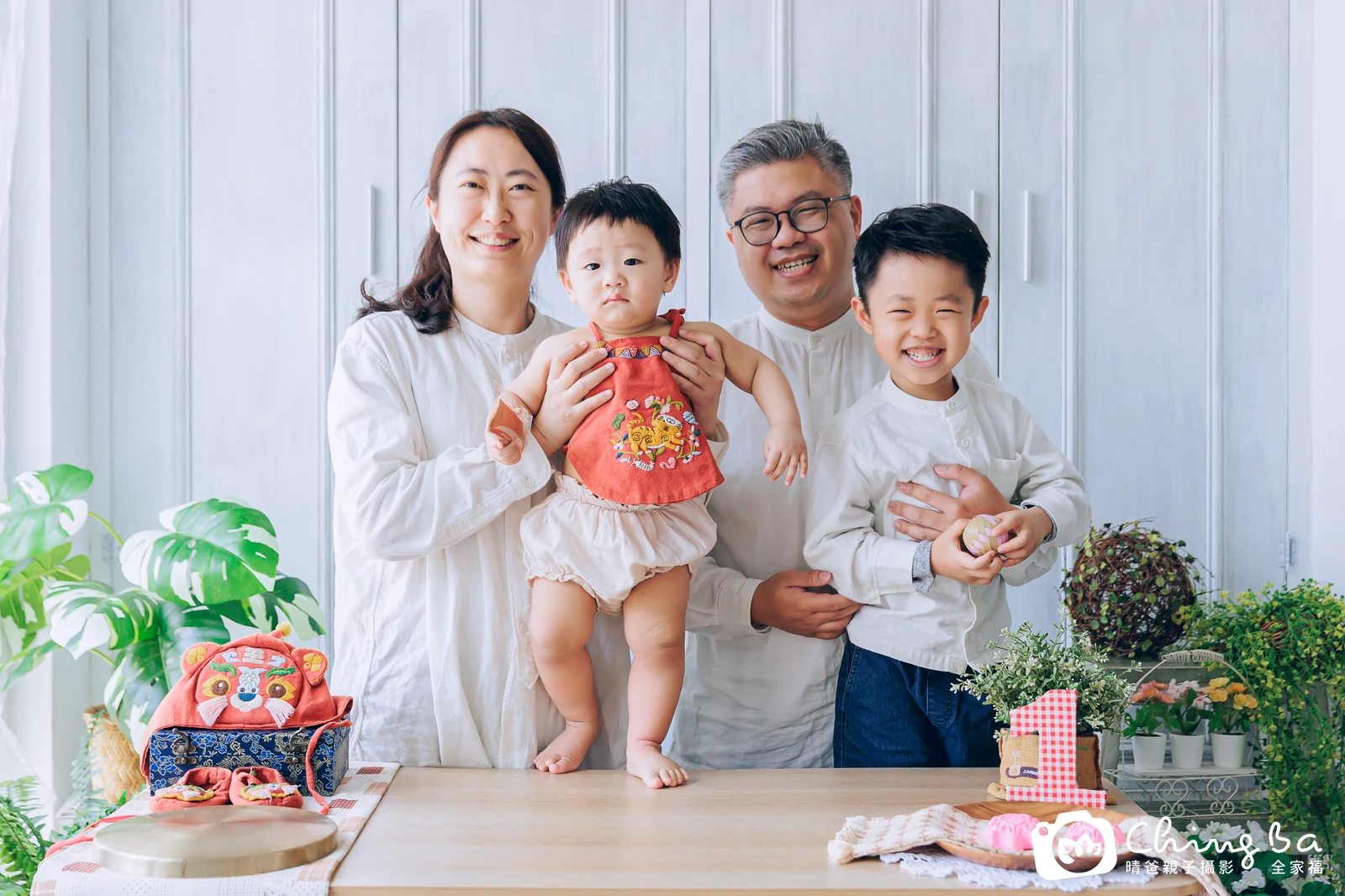 亮亮的抓周時光——晴爸親子攝影