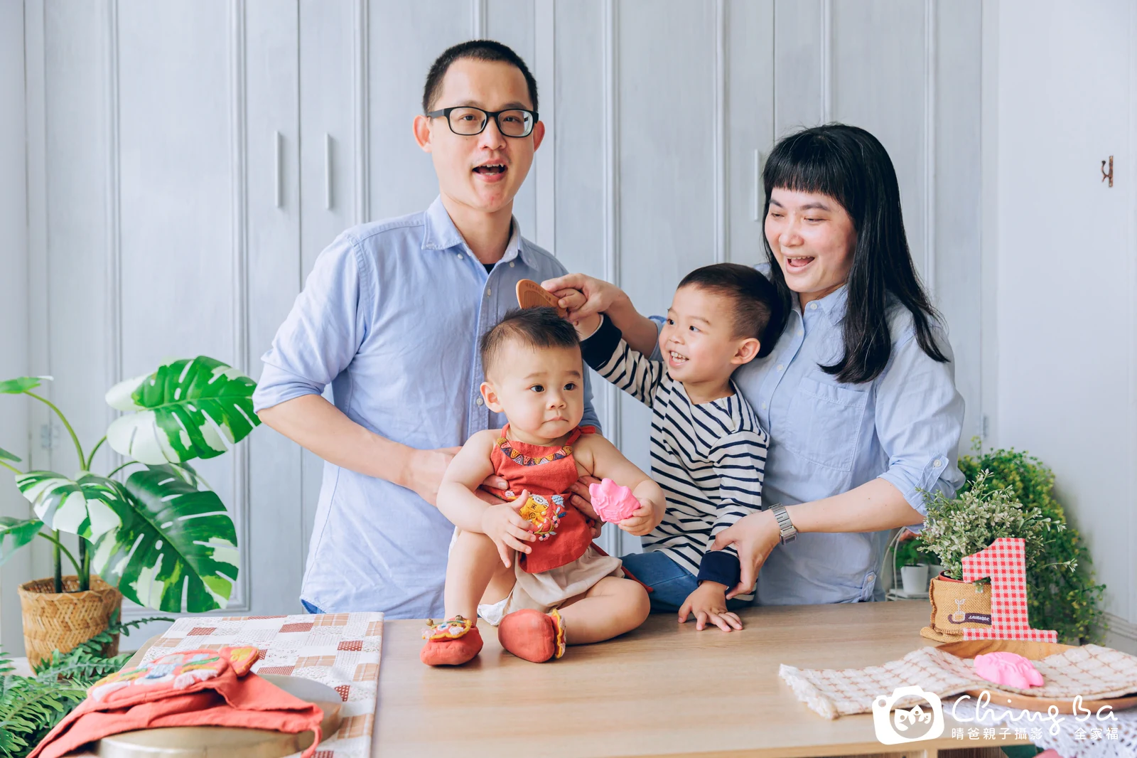 宬宬的抓周時光——晴爸親子攝影