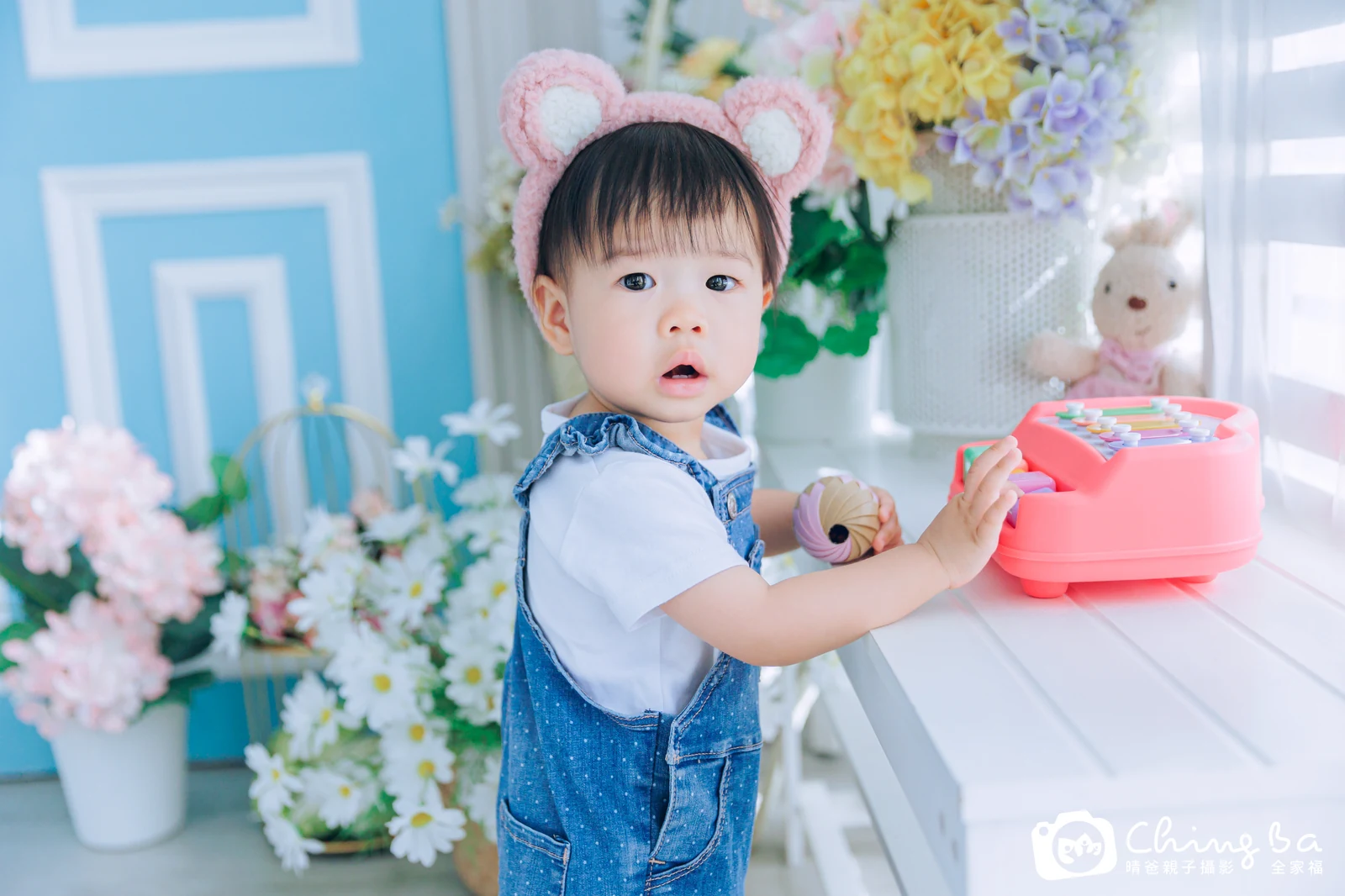 晴的抓周時光——晴爸親子攝影