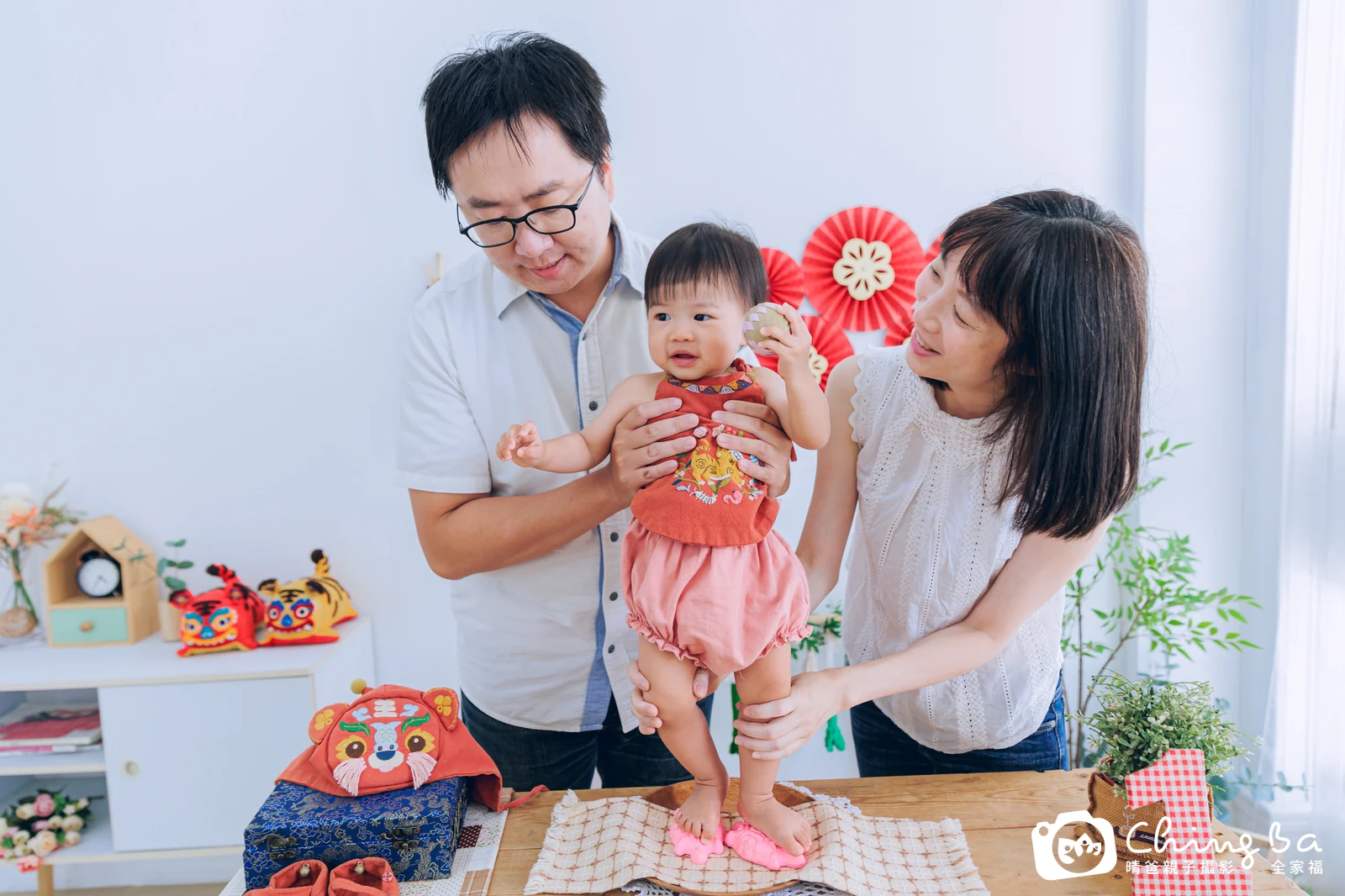 晴的抓周時光——晴爸親子攝影