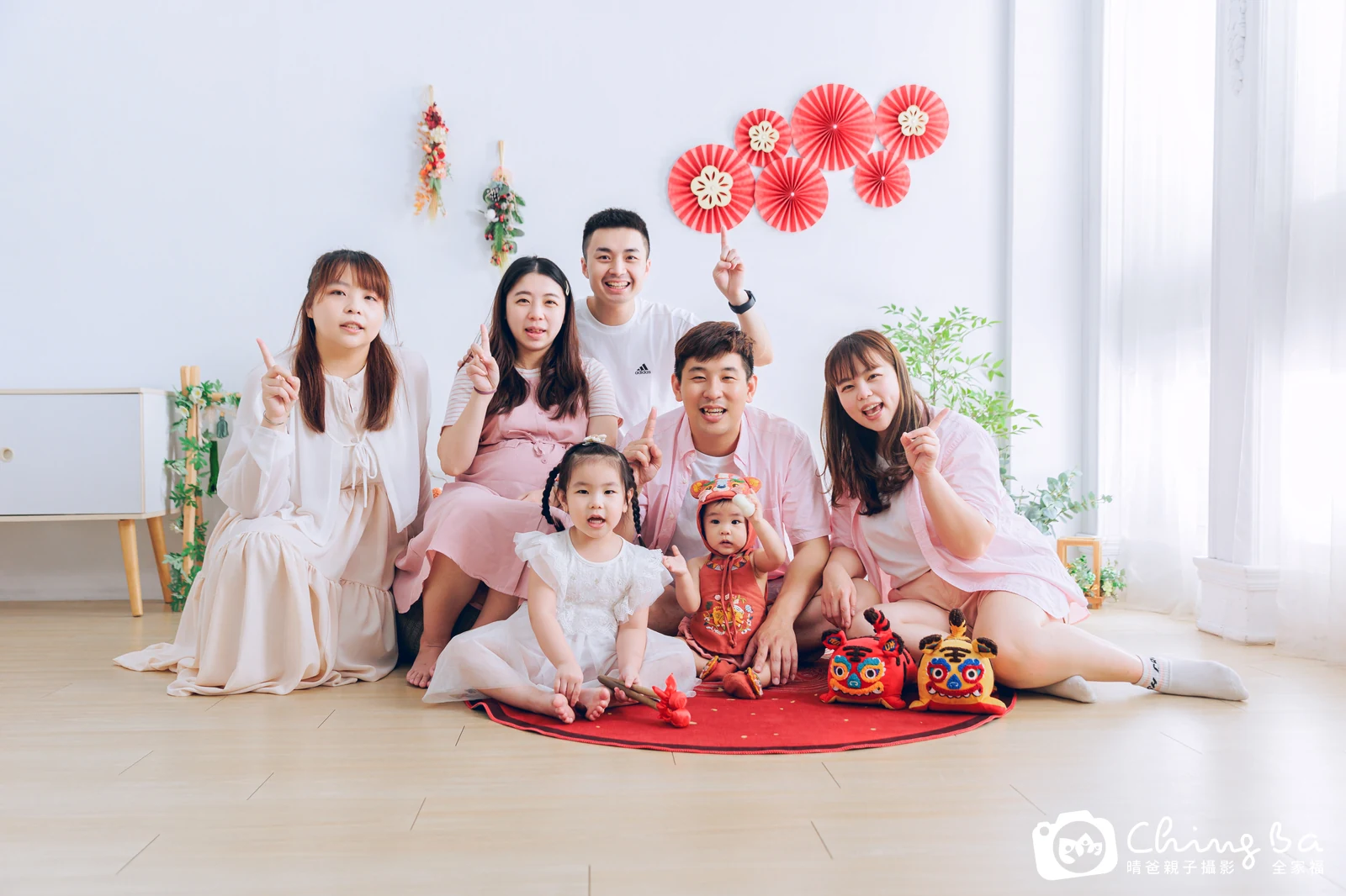 小家庭抓周拍作品｜2025 年夏季｜晴爸親子攝影