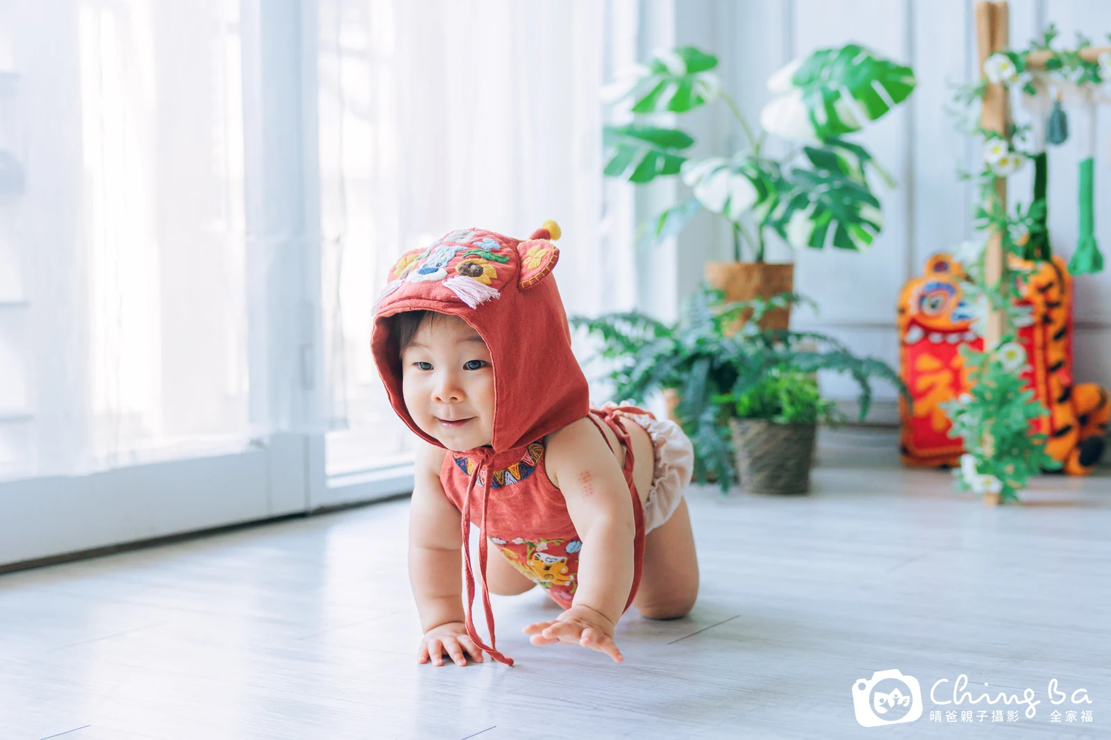 Saku的抓周時光——晴爸親子攝影
