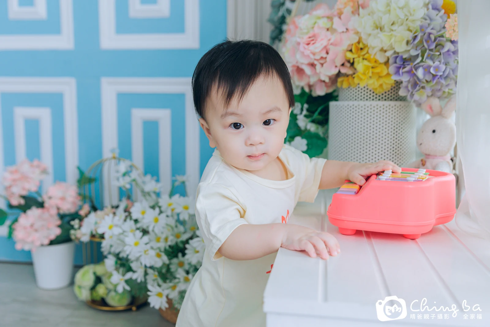 福寶的抓周時光——晴爸親子攝影