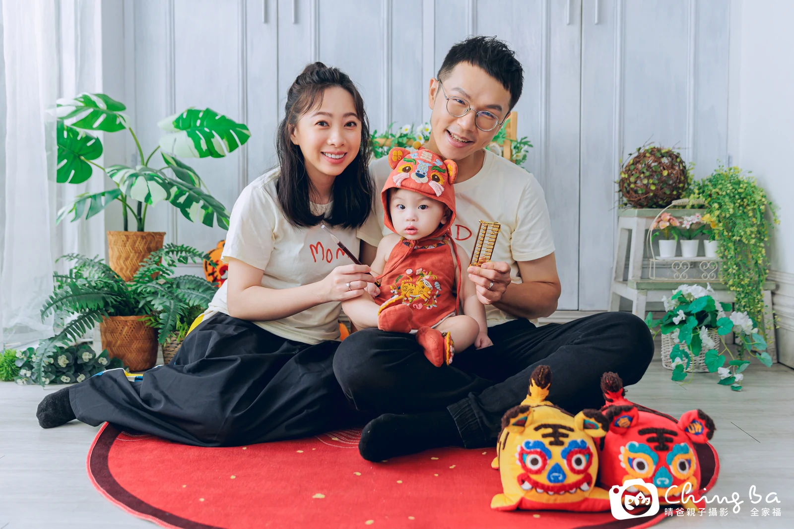 福寶周歲抓周儀式的紀錄（2025 年秋季）