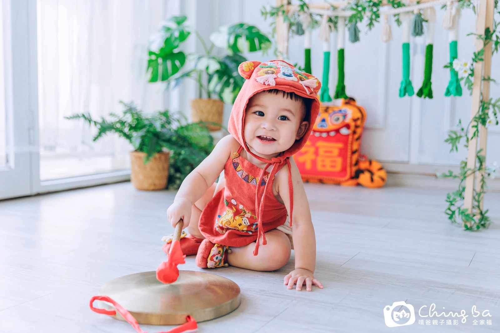 楷楷的抓周時光——晴爸親子攝影
