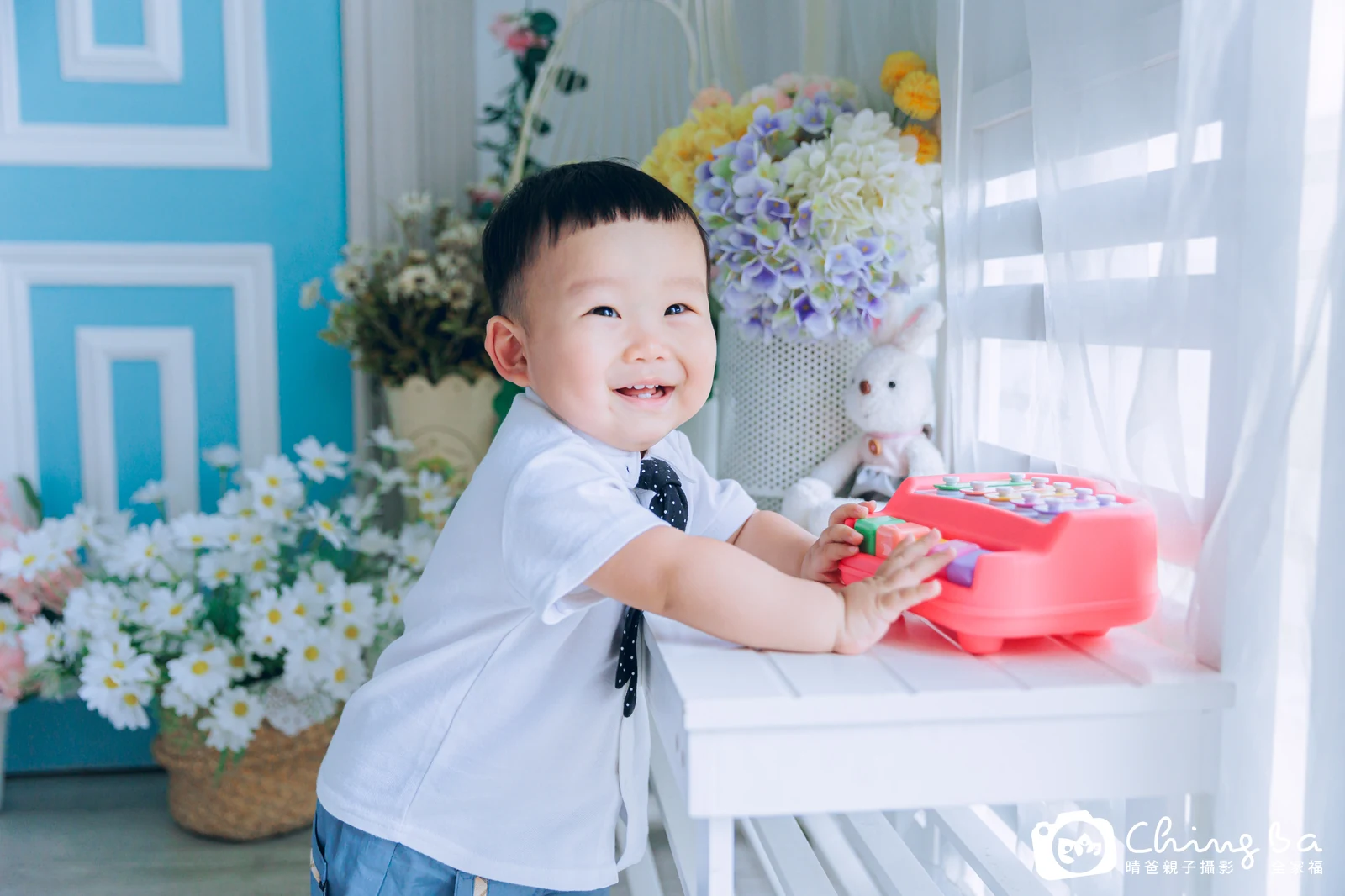 松松的抓周時光——晴爸親子攝影