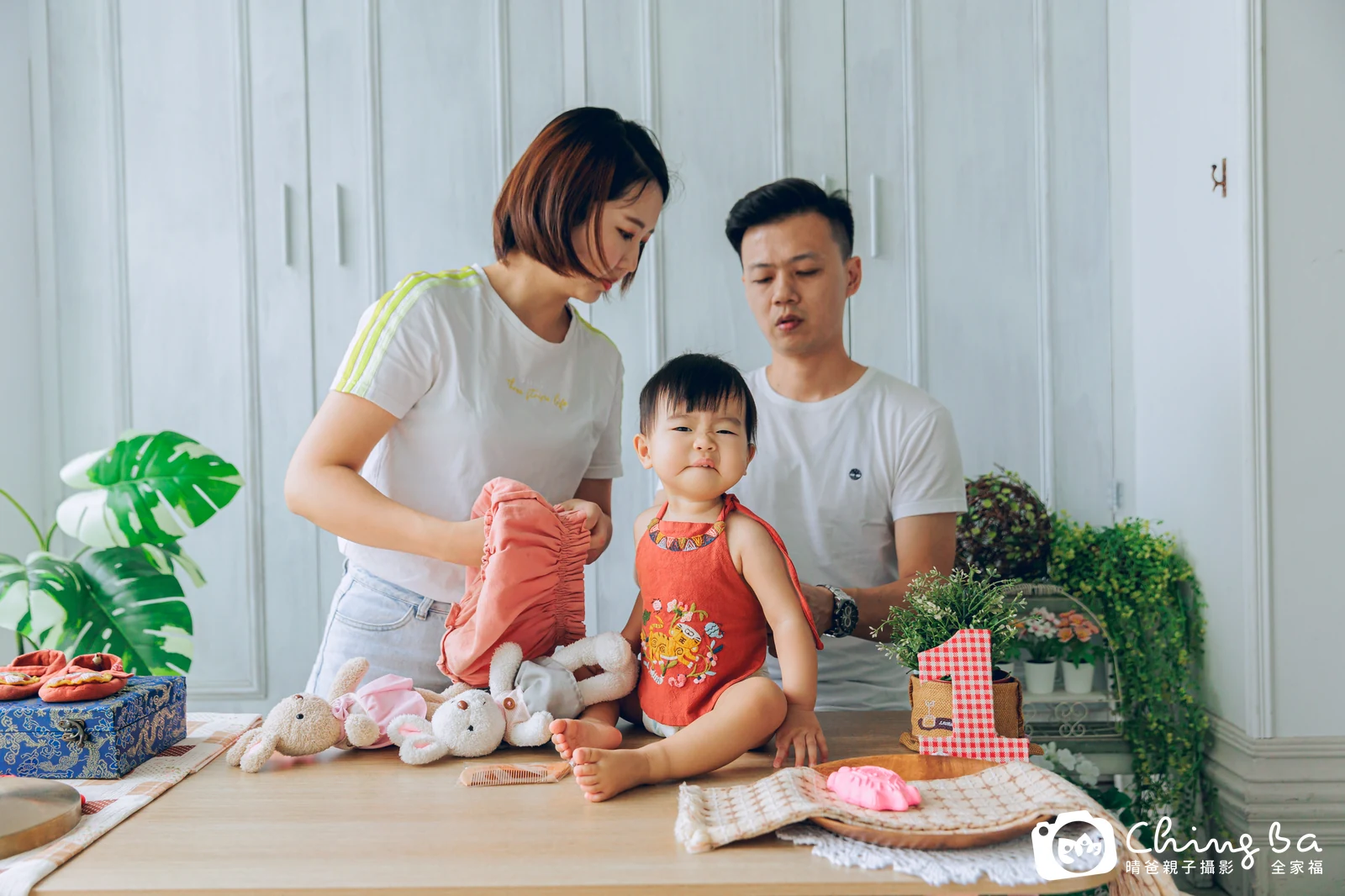 霏的抓周時光——晴爸親子攝影