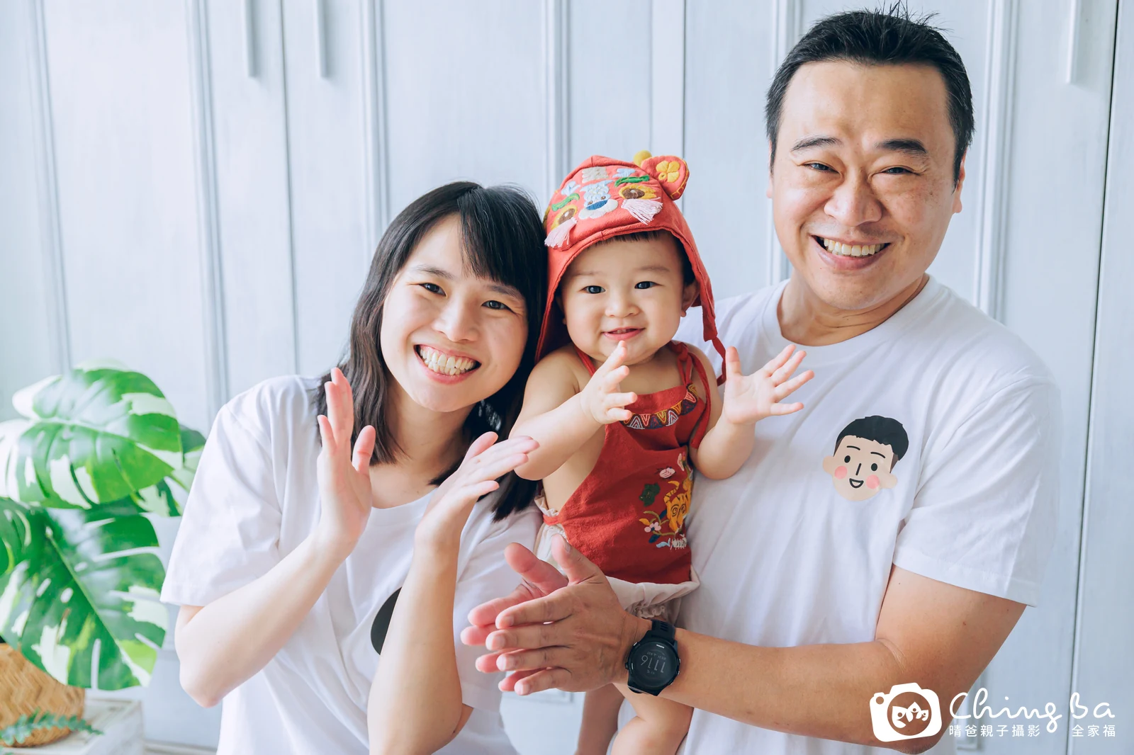 牛牛 9 個月寶貝 台中小家庭抓周紀念照｜晴爸親子攝影