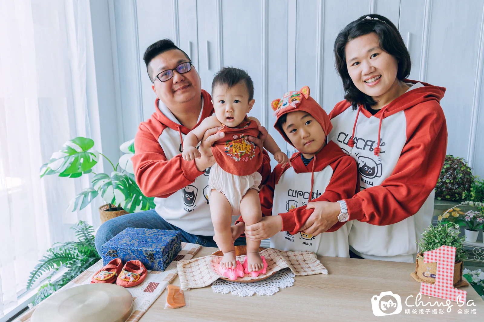 乖的抓周時光——晴爸親子攝影
