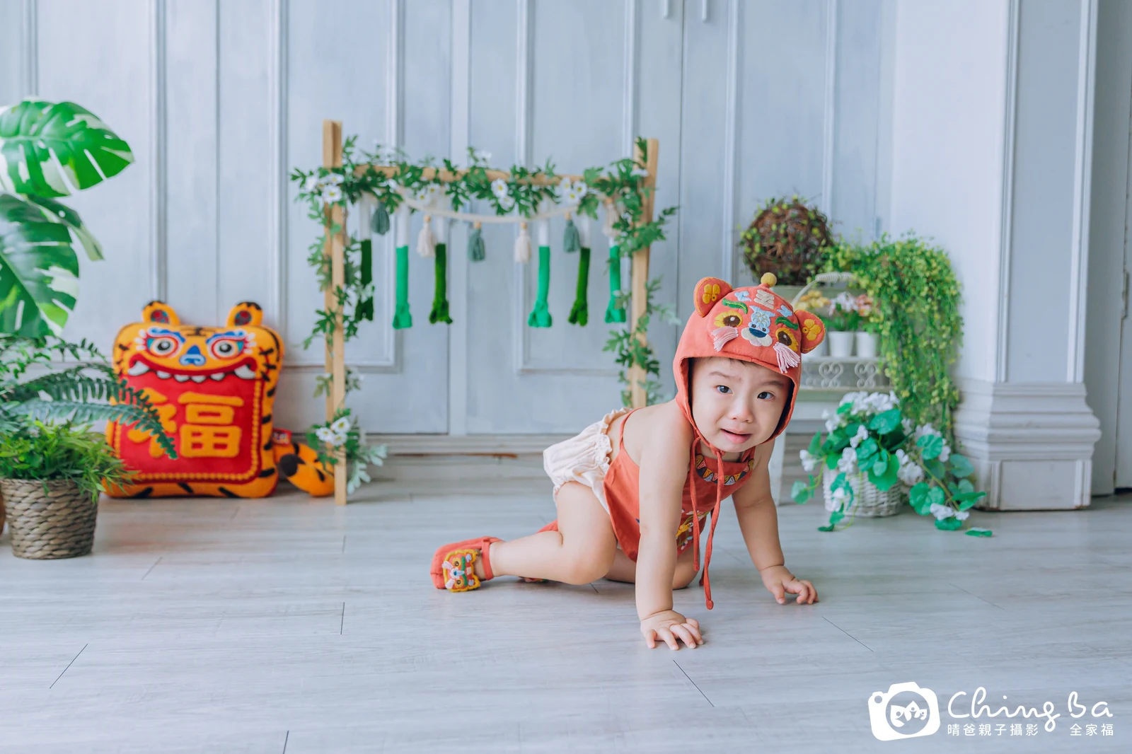 小呂的抓周時光——晴爸親子攝影