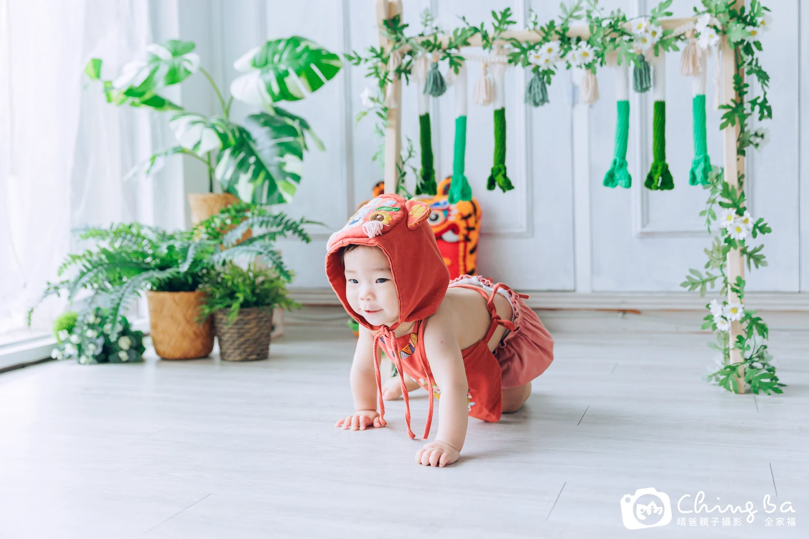 寧寧周歲抓周儀式的紀錄(2023 年夏季)