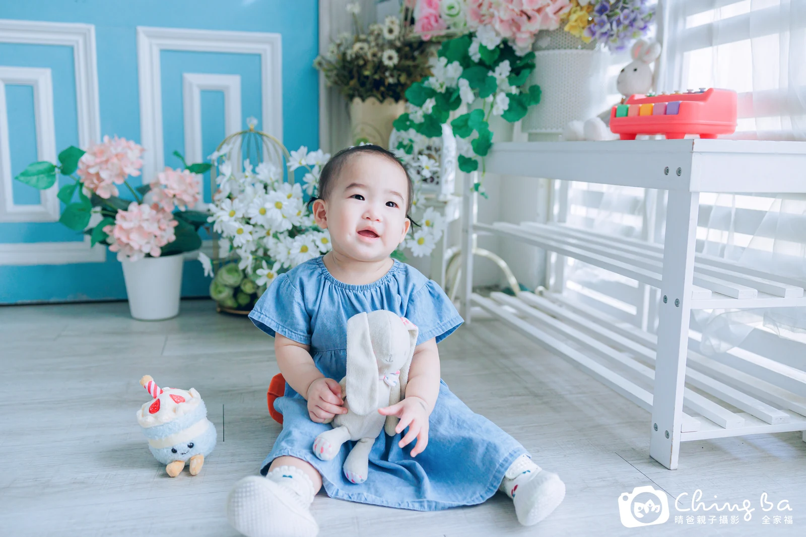 貝貝的抓周時光——晴爸親子攝影