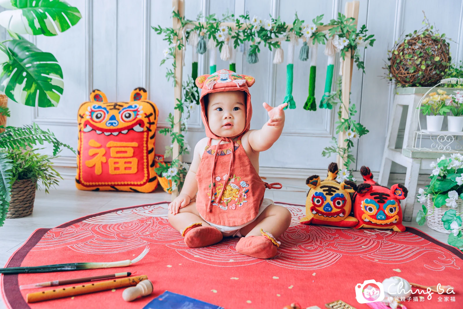 諺周歲抓周儀式的紀錄(2023 年秋季)