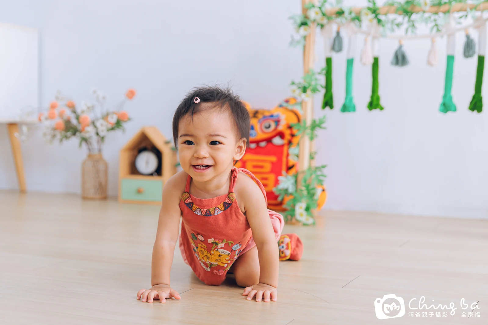 Sunny周歲抓周儀式的紀錄（2025 年秋季）