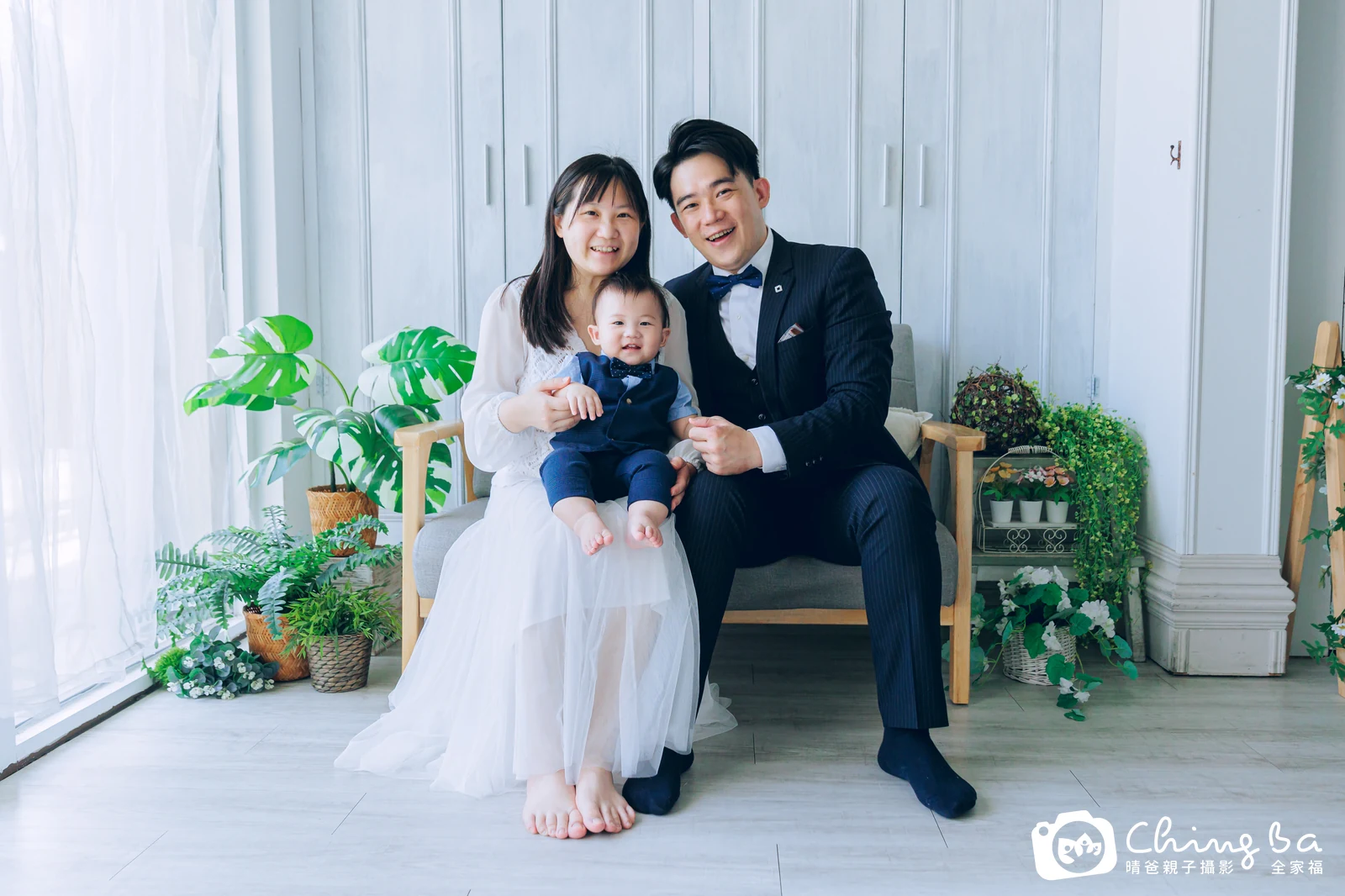 小家庭抓周拍作品｜2024 年夏季｜晴爸親子攝影
