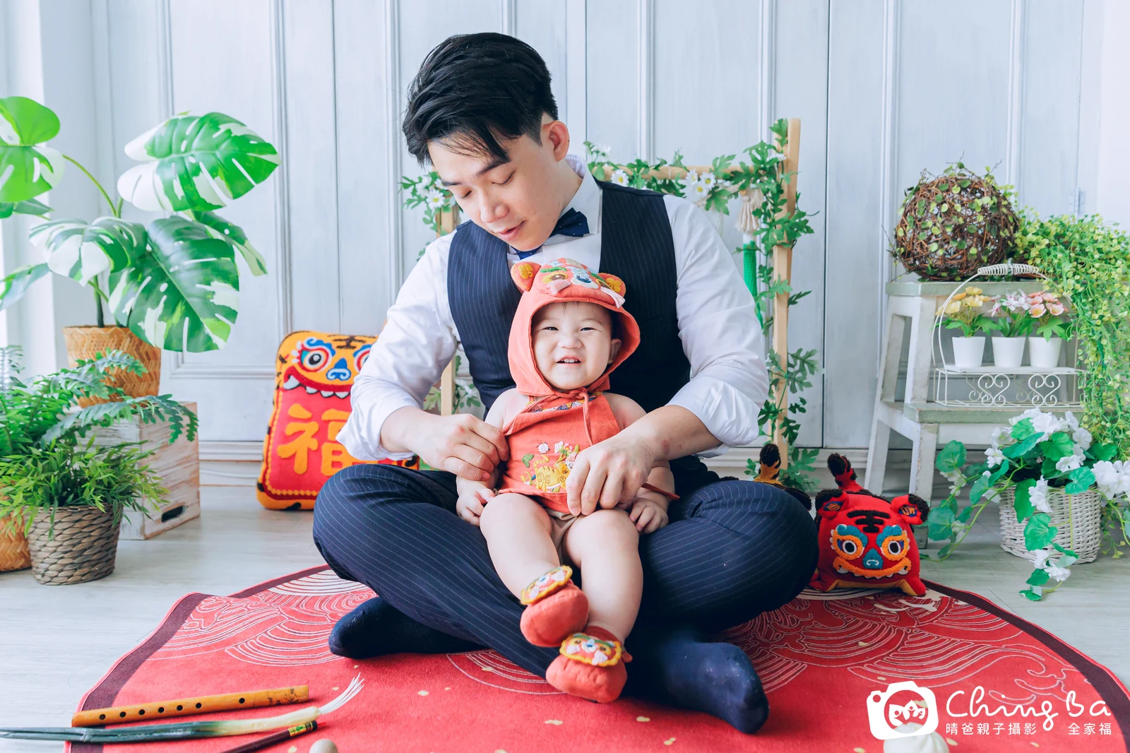 儀寶周歲抓周儀式的紀錄（2024 年夏季）