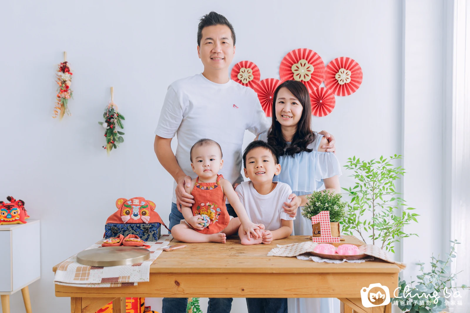 瑜的抓周時光——晴爸親子攝影