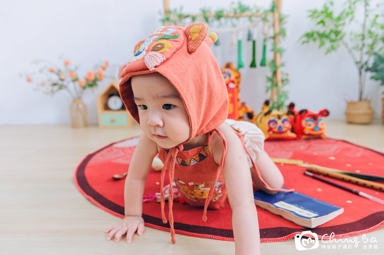 瑜周歲抓周儀式的紀錄(2025 年夏季)