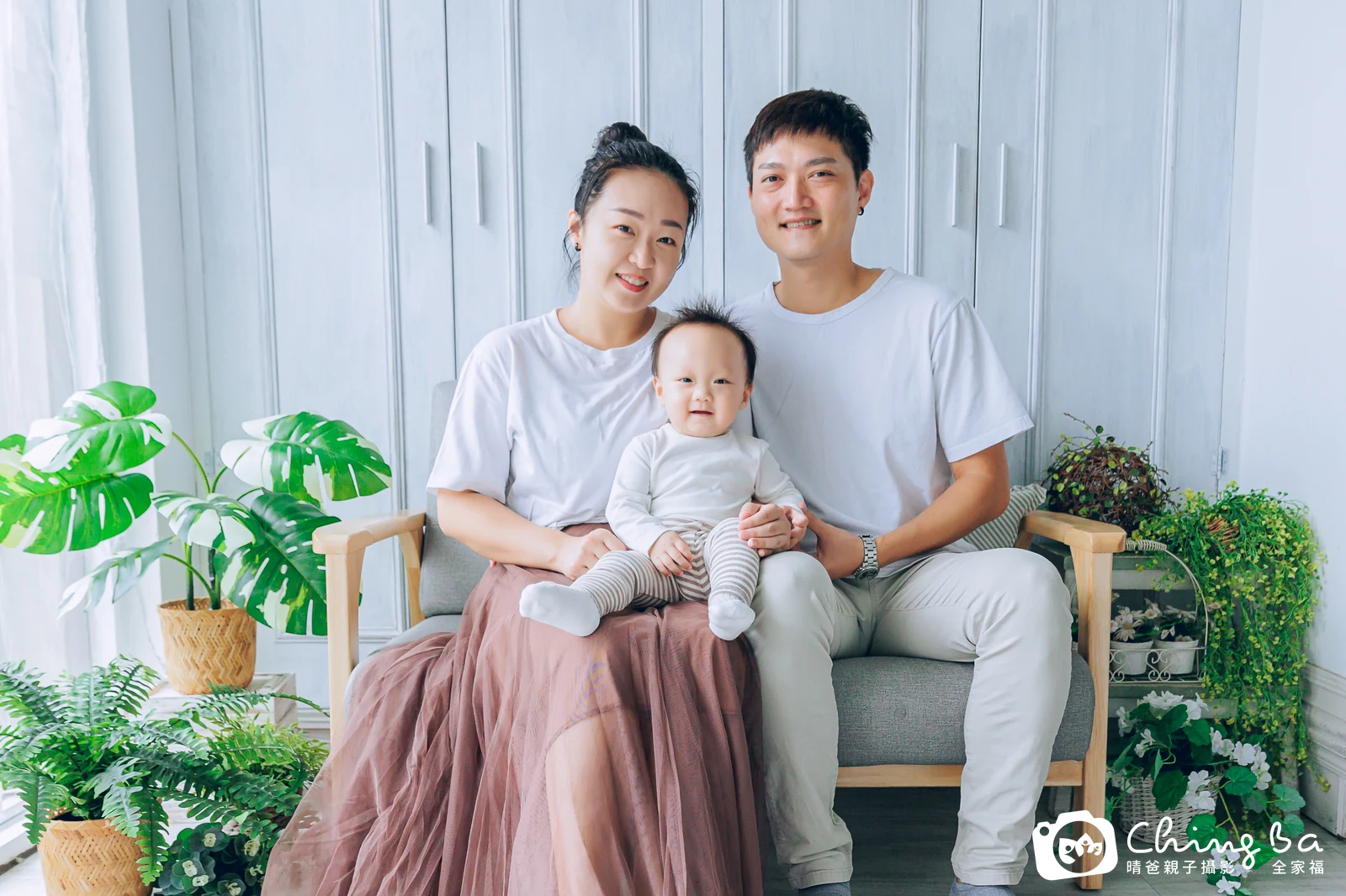 輔 11 個月寶貝 台中小家庭抓周紀念照｜晴爸親子攝影