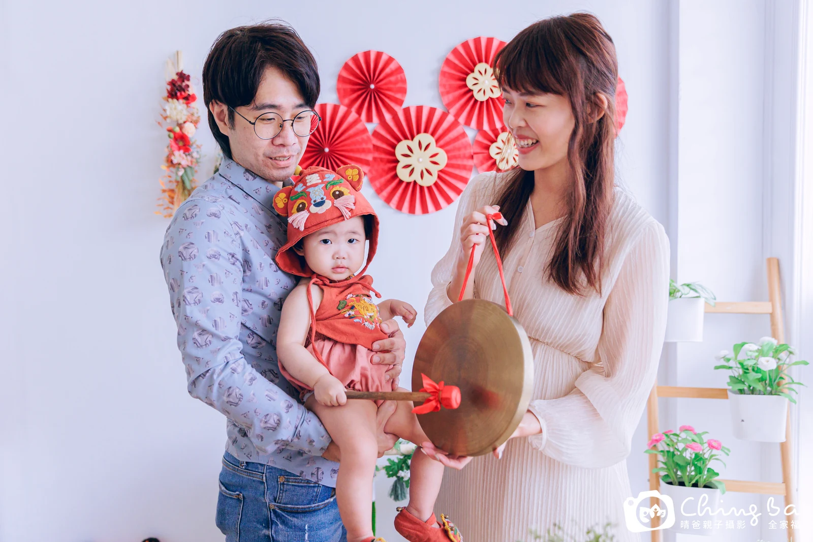 崴崴周歲抓周儀式的紀錄(2023 年春季)