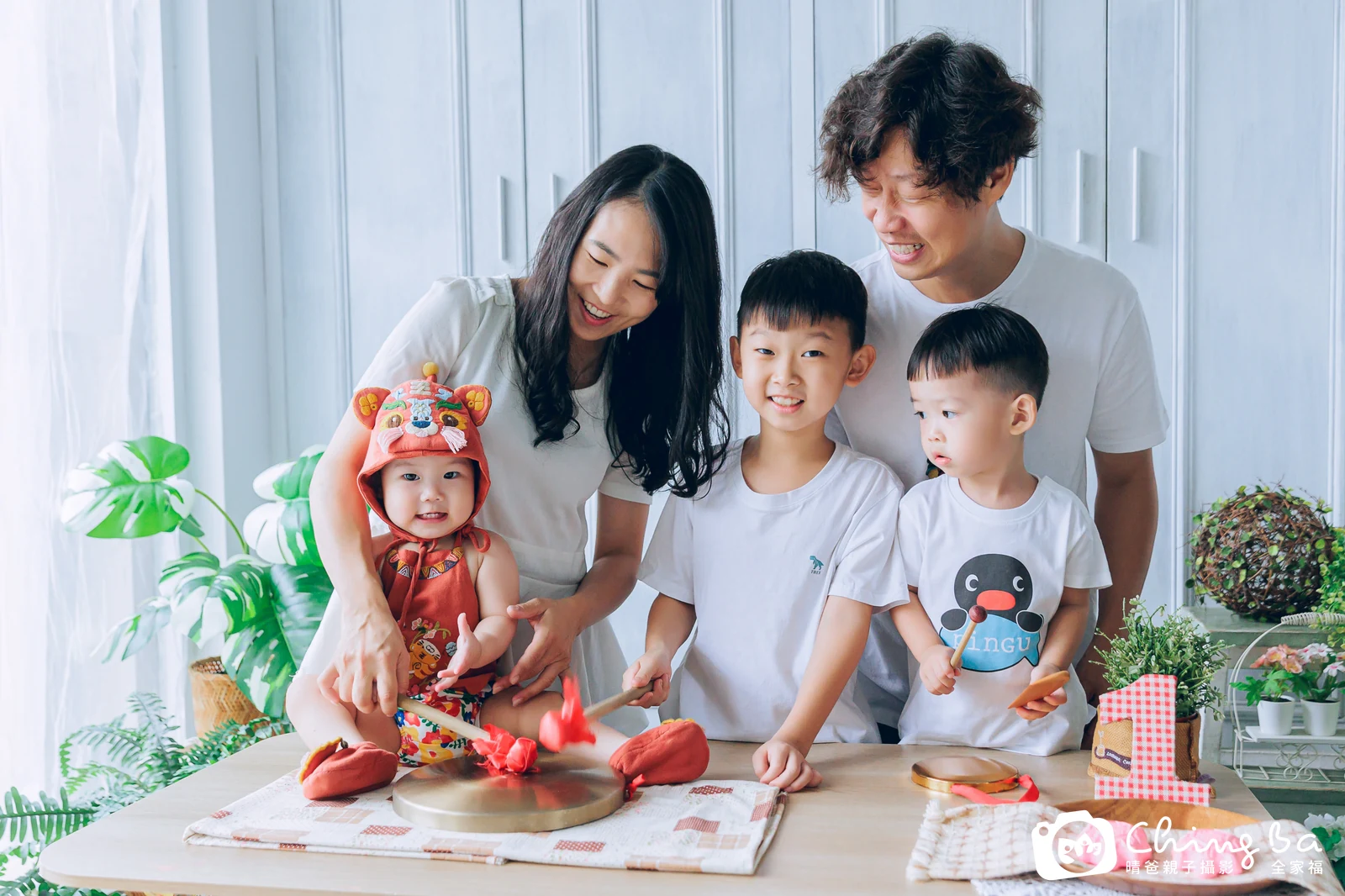 嫆嫆周歲抓周儀式的紀錄（2024 年秋季）
