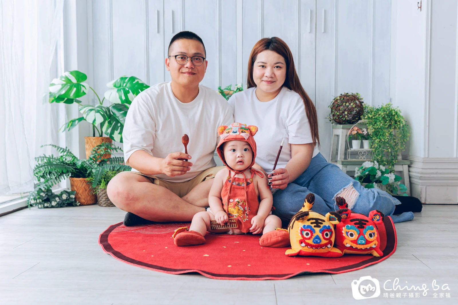 利周歲抓周儀式的紀錄（2025 年春季）