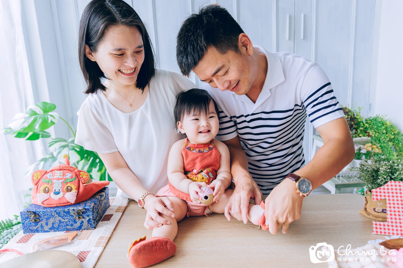 劉寶兒的抓周時光——晴爸親子攝影