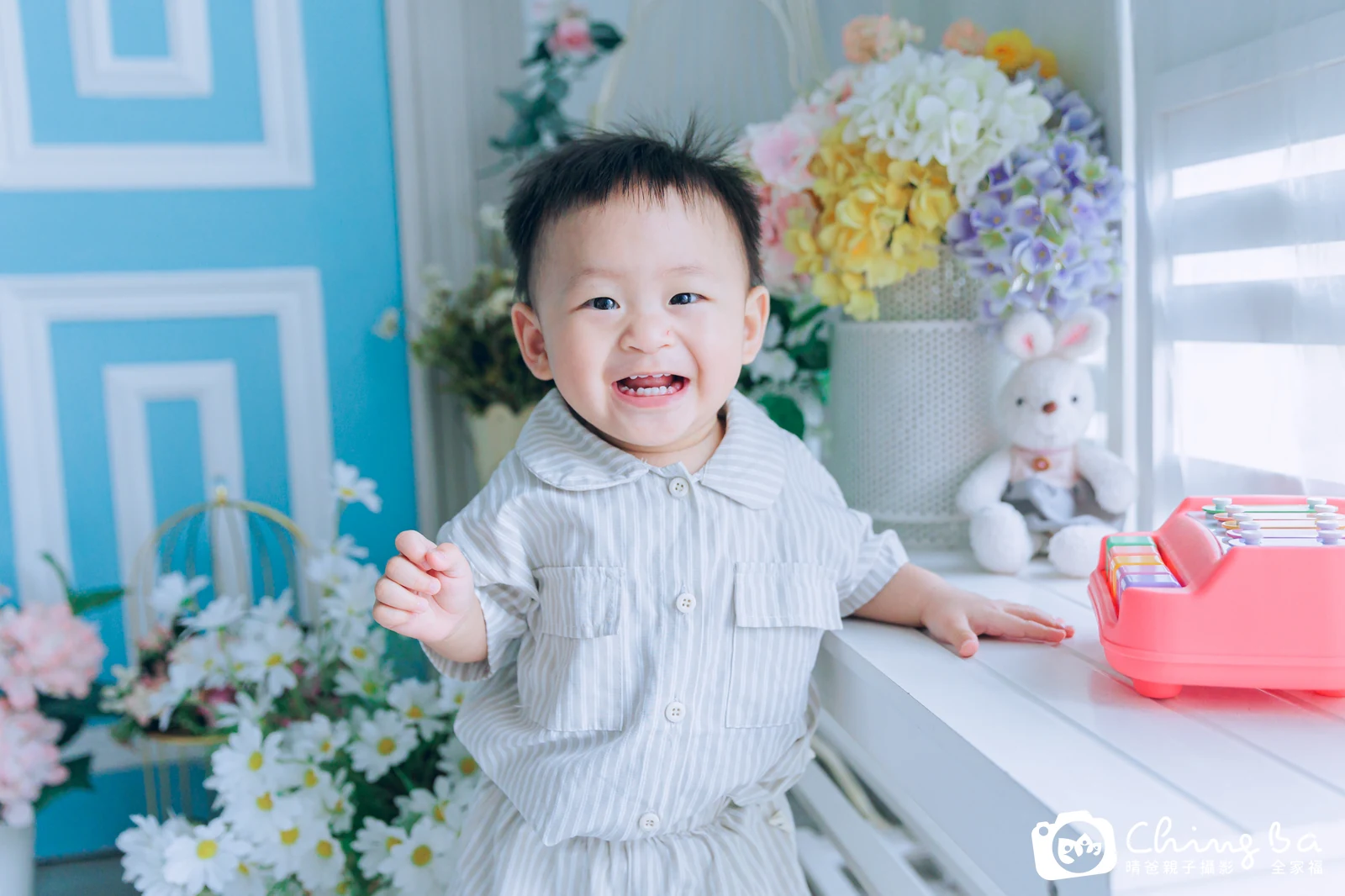 阿頡的抓周時光——晴爸親子攝影