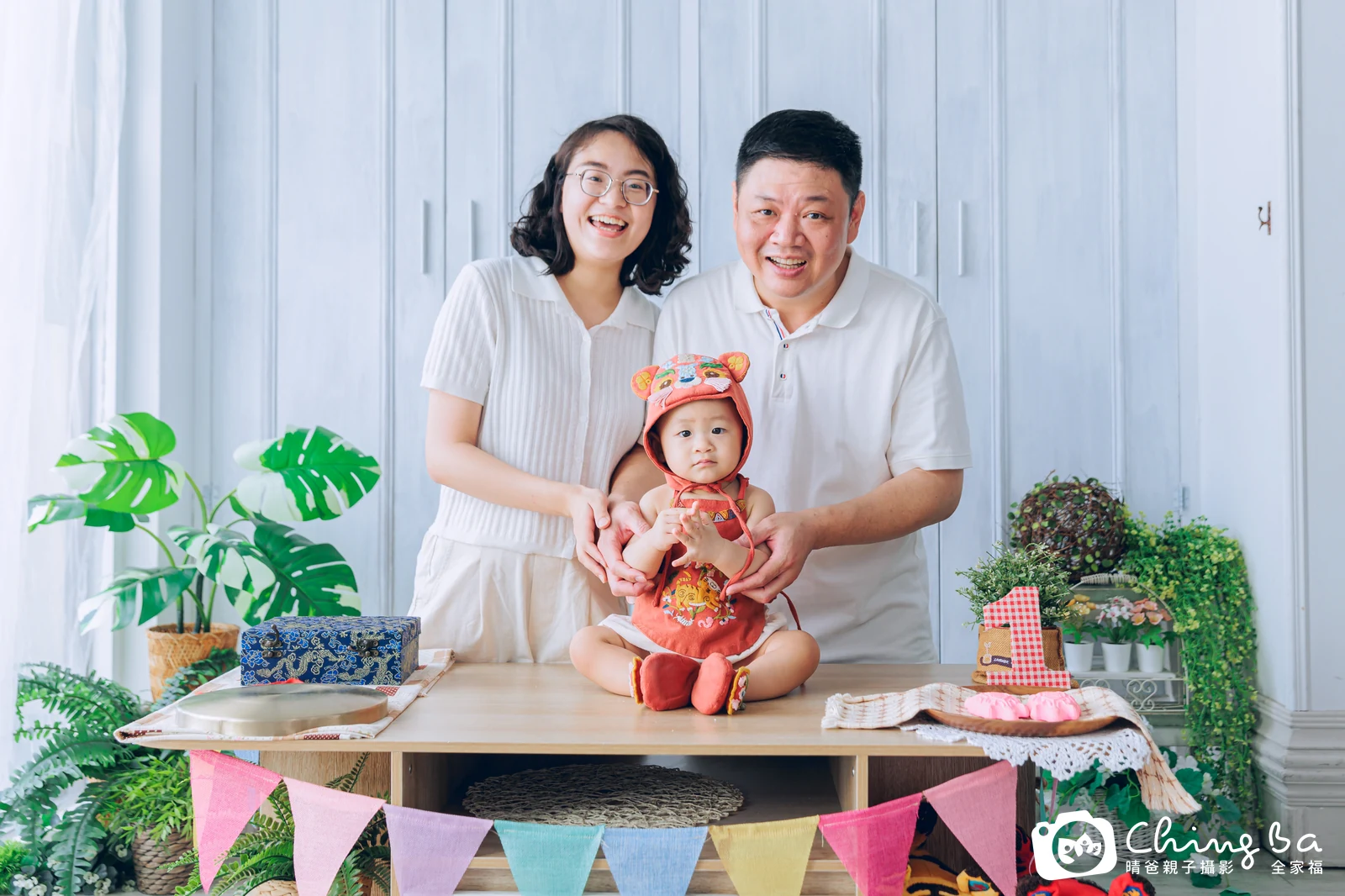 阿頡周歲抓周儀式的紀錄(2024 年夏季)