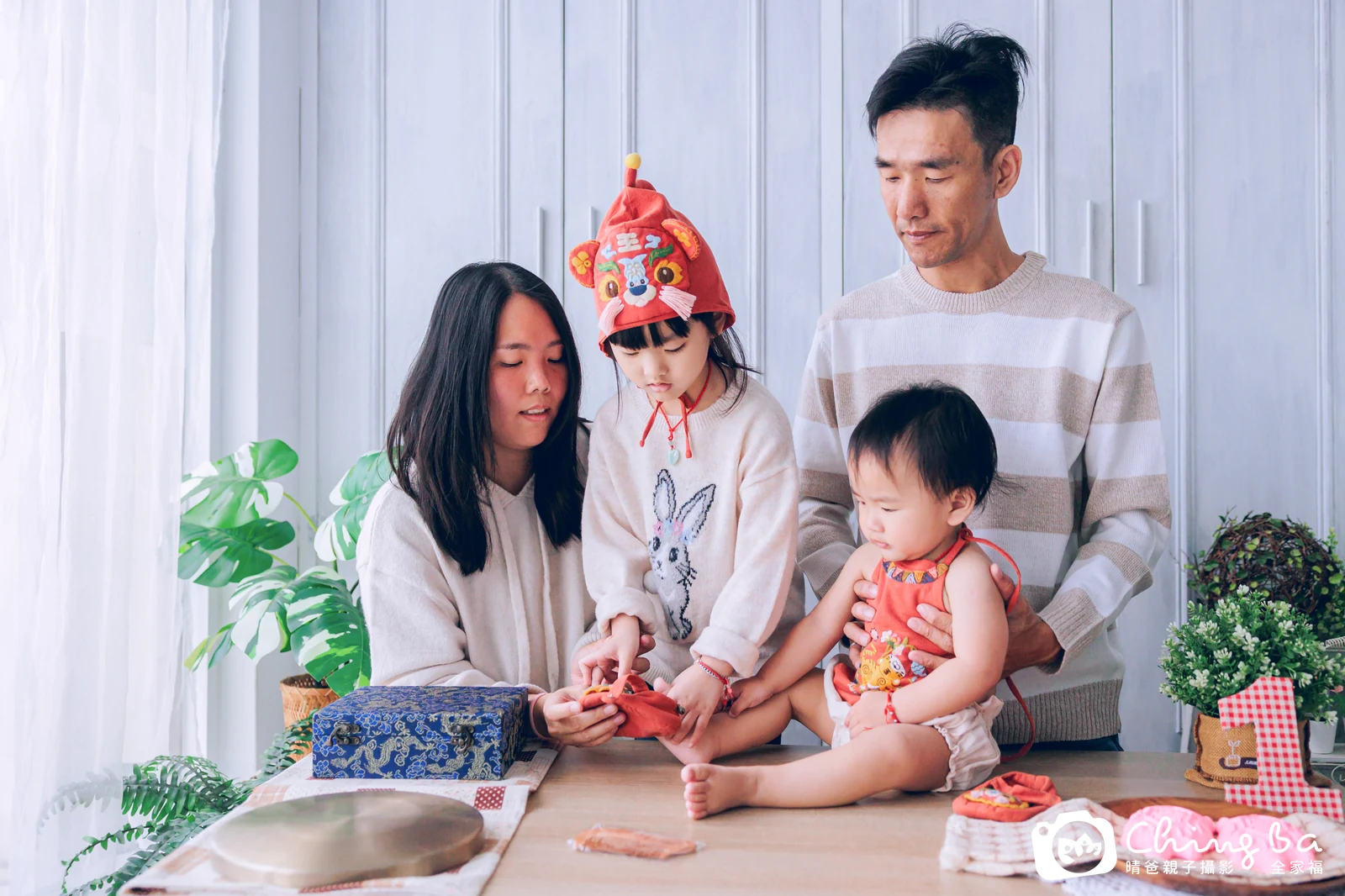 晨的抓周時光——晴爸親子攝影