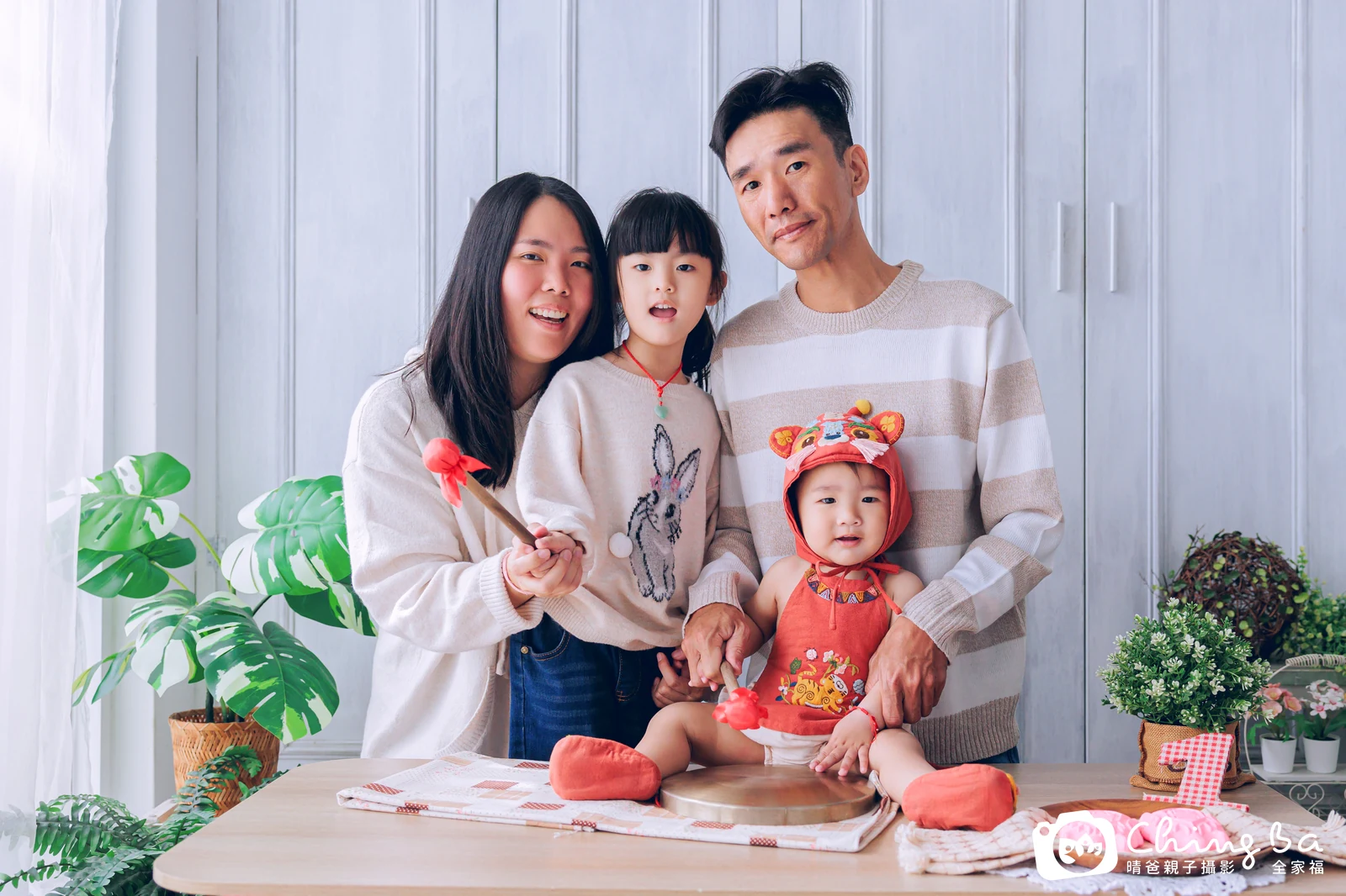 晨的抓周時光——晴爸親子攝影