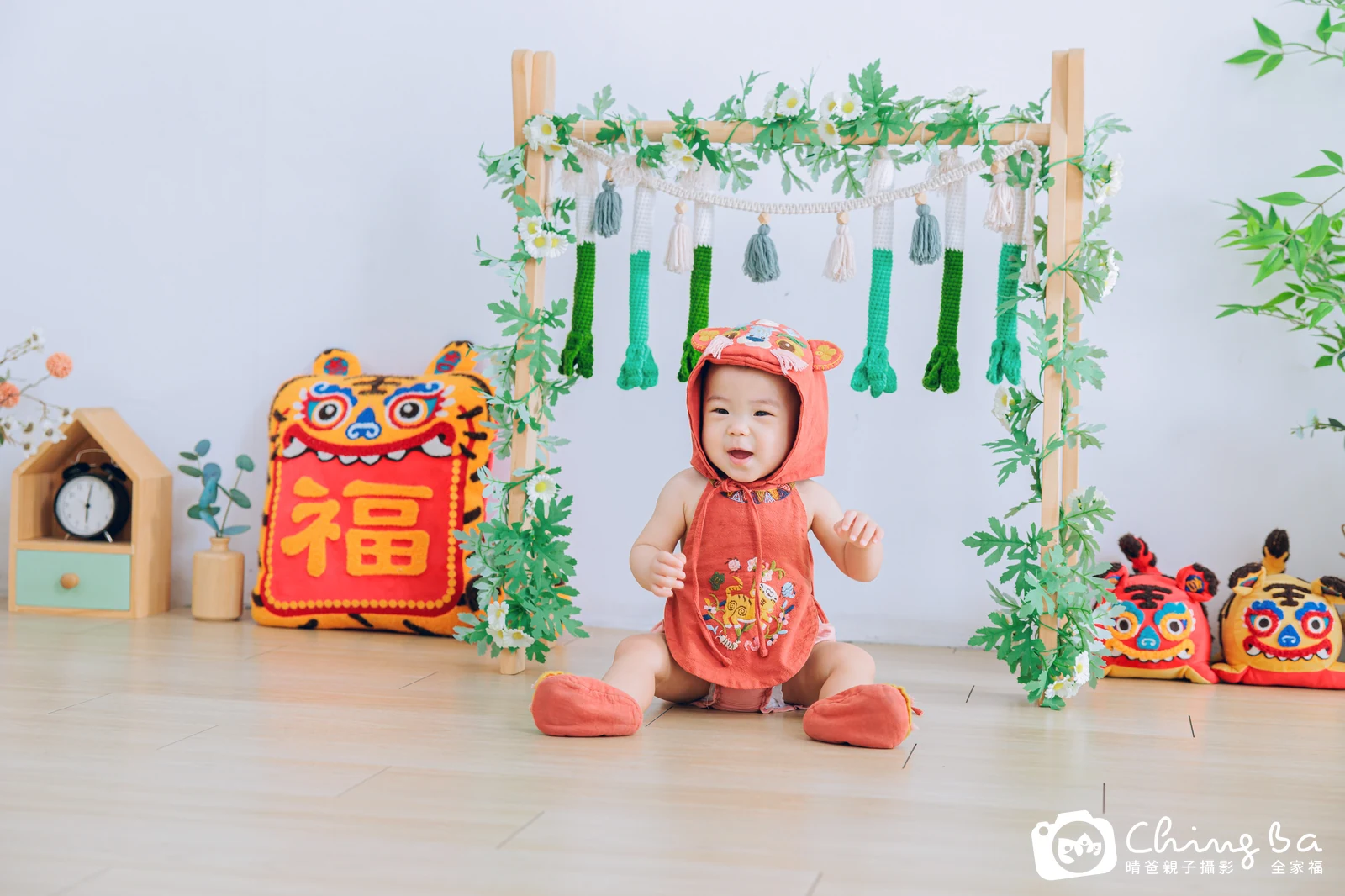 米漿的抓周時光——晴爸親子攝影
