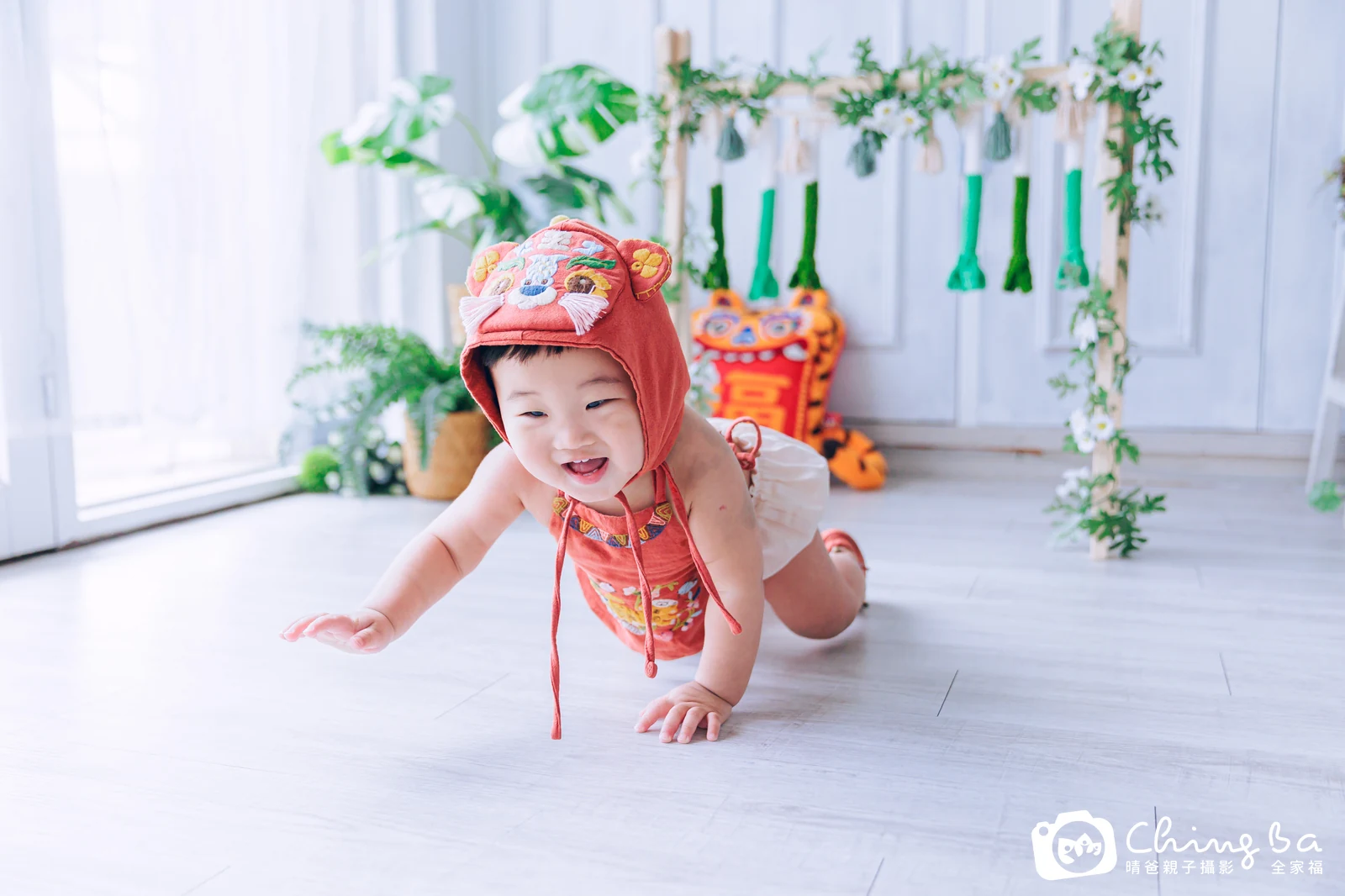 宸宸周歲抓周儀式的紀錄（2023 年春季）