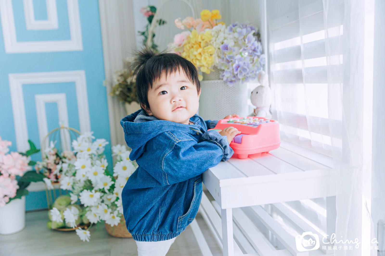 彤的抓周時光——晴爸親子攝影