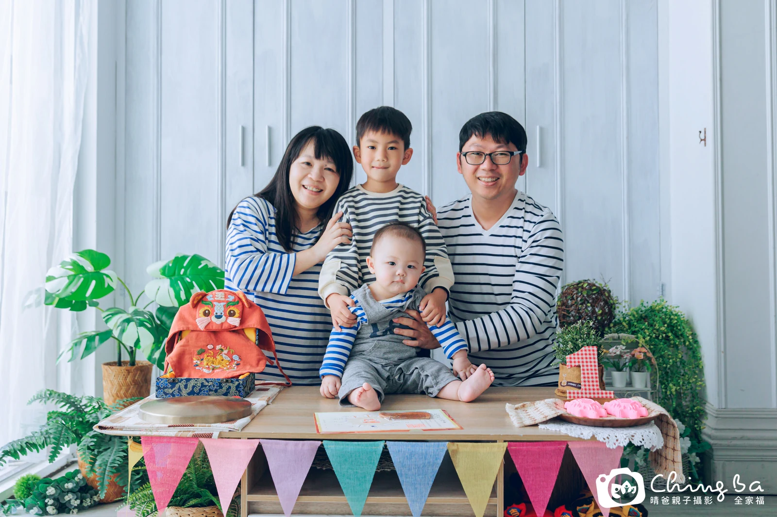 浩浩的抓周時光——晴爸親子攝影