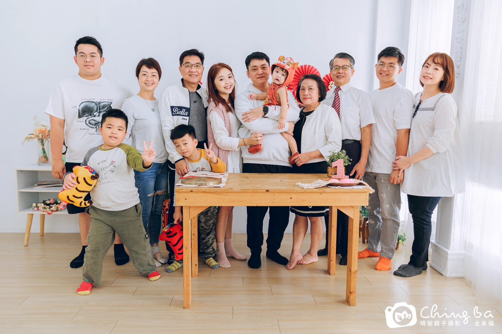 霏霏的抓周時光——晴爸親子攝影