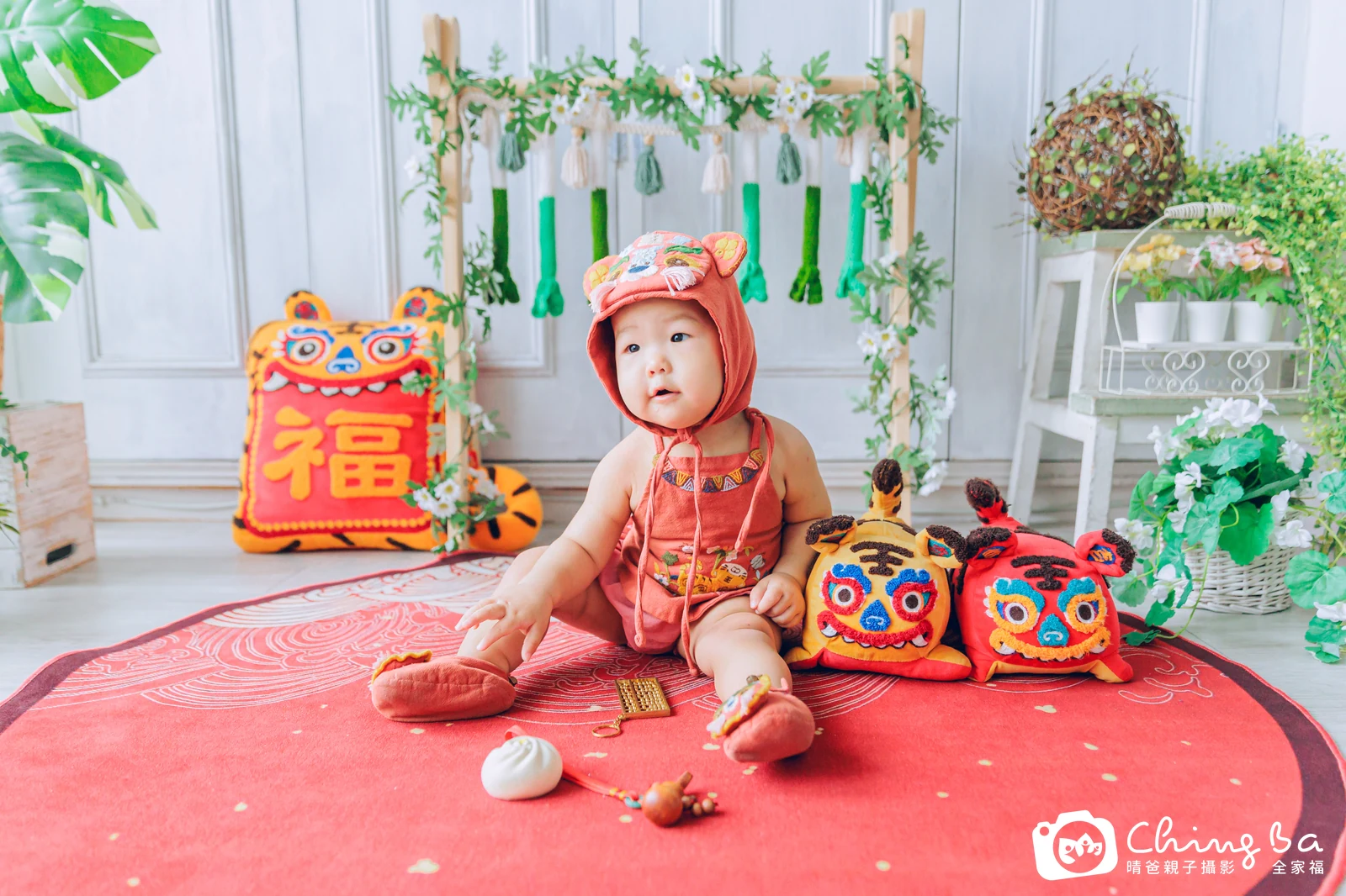 妡周歲抓周儀式的紀錄（2024 年春季）