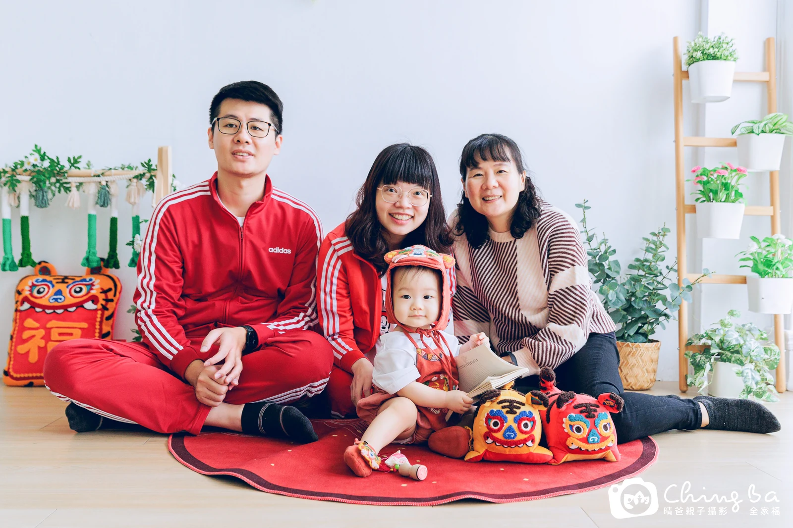 波波周歲抓周儀式的紀錄（2022 年冬季）