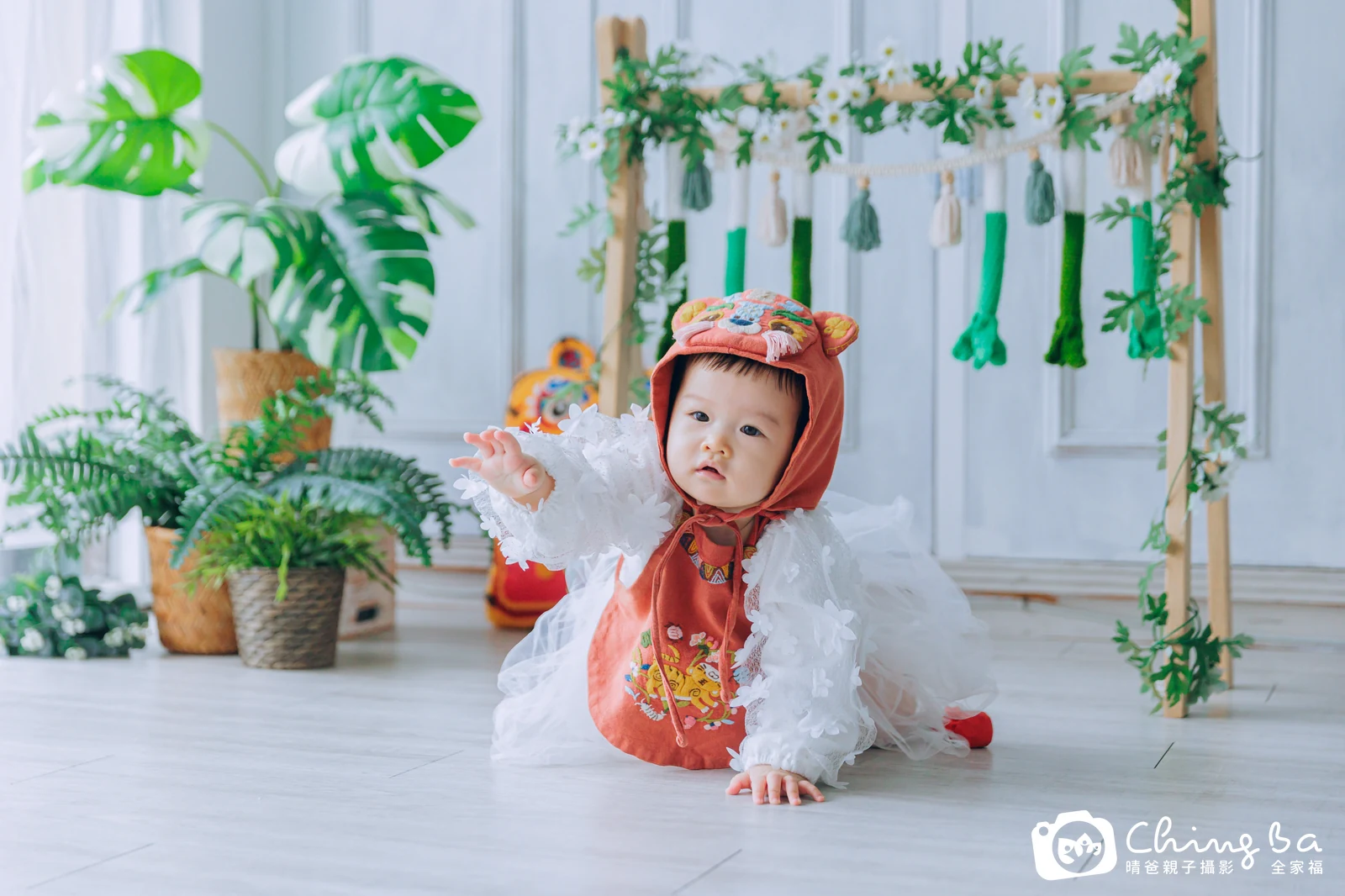 菲周歲抓周儀式的紀錄(2025 年冬季)