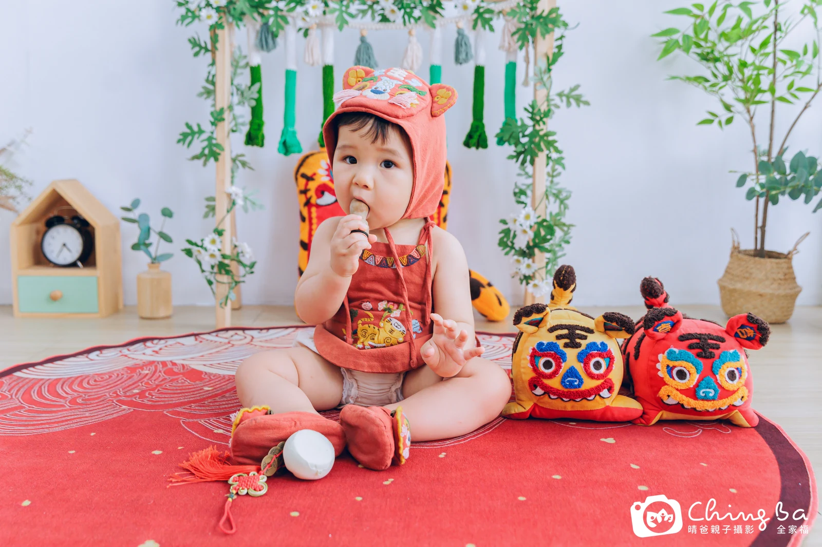晨晨周歲抓周儀式的紀錄(2024 年夏季)